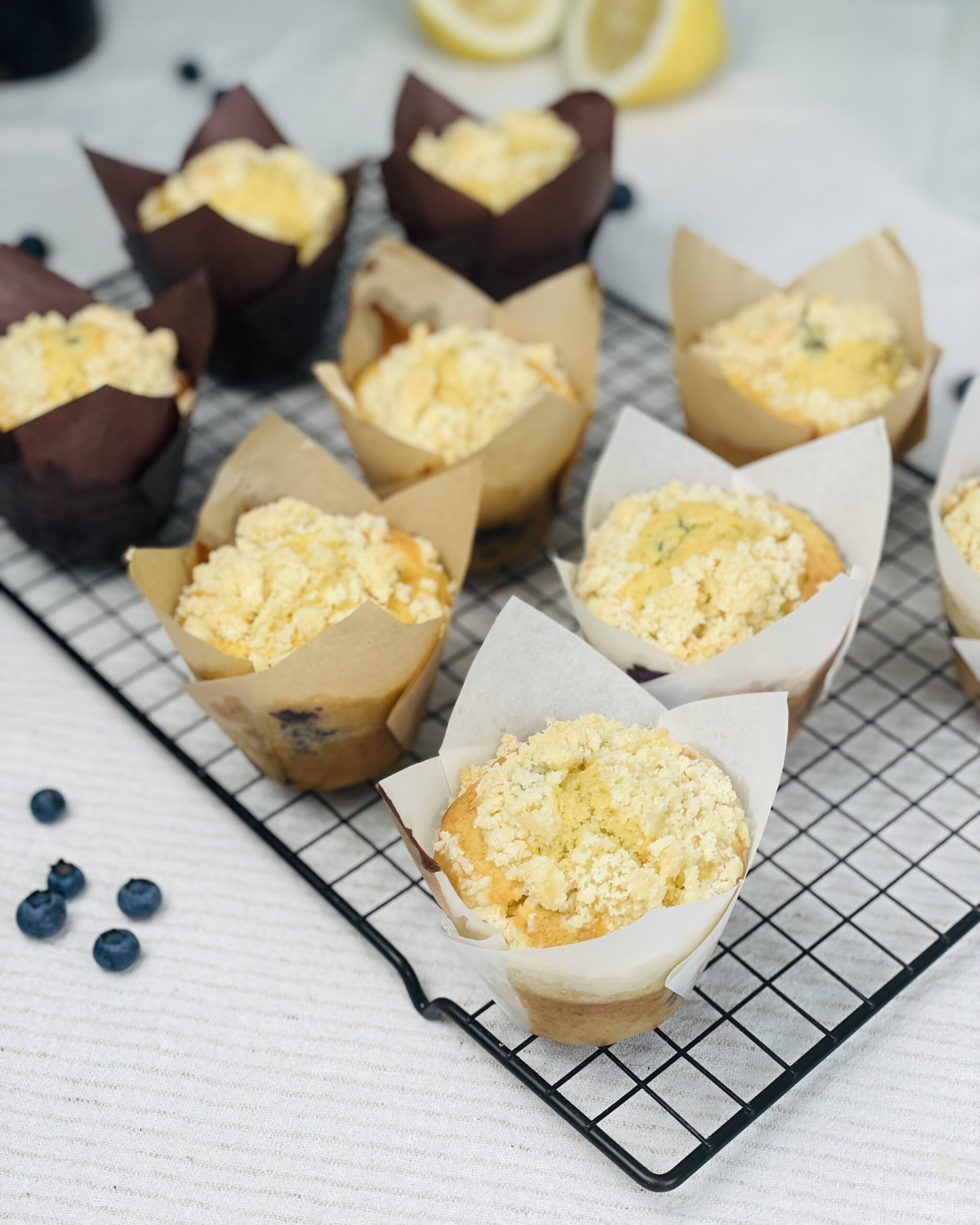 Sauerteig Blaubeer-Muffin perfekt für Frühstück, Vesper, Snack oder Kaffee & Kuchen