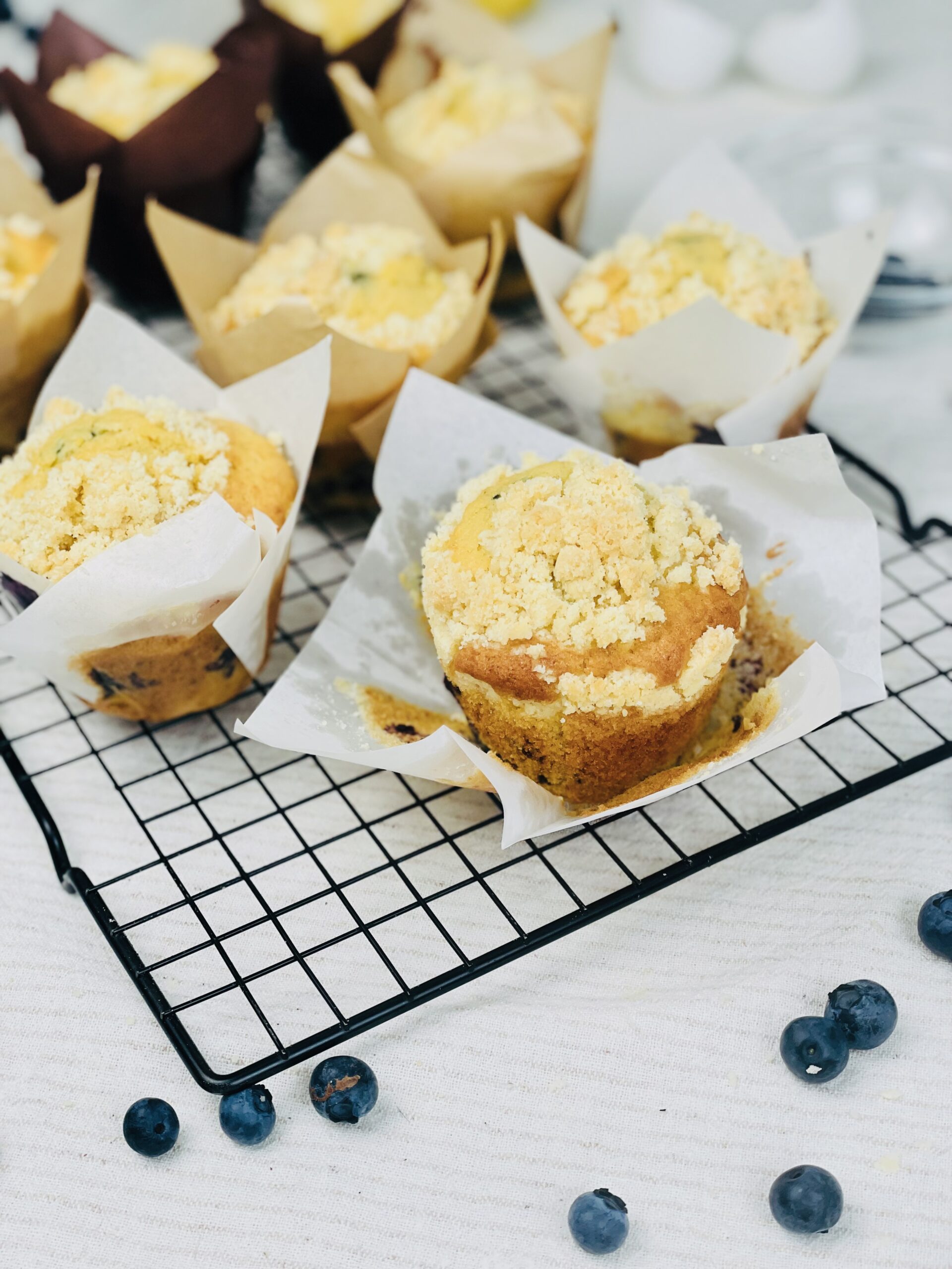 Fertige Sauerteig Blaubeer-Muffin