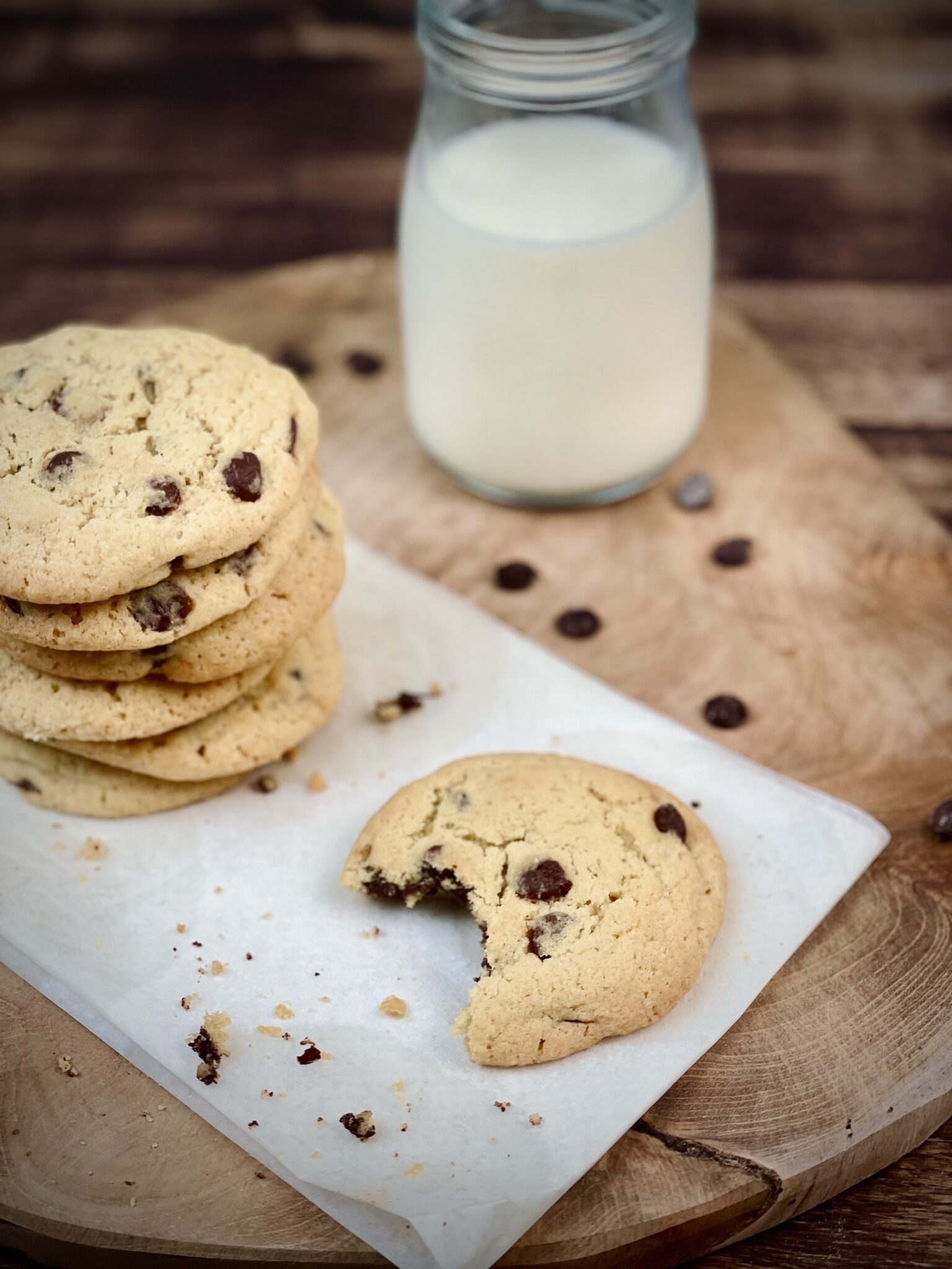 Sauerteig Chocolate Chip Cookies - Simple Home Life Sauerteig Chocolate Chip Cookies - Simple Home Life