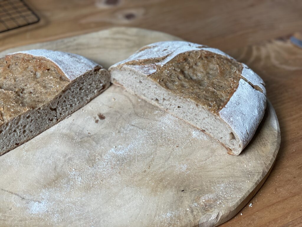 Untergare im Brot - Flaches Brot