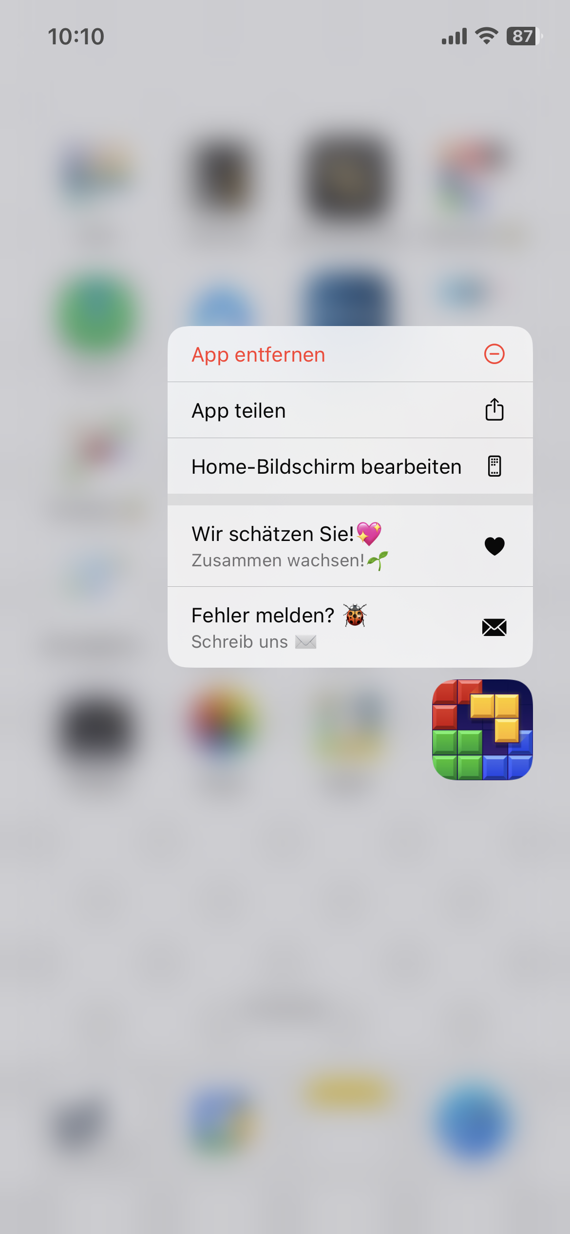 Apps entfernen und löschen