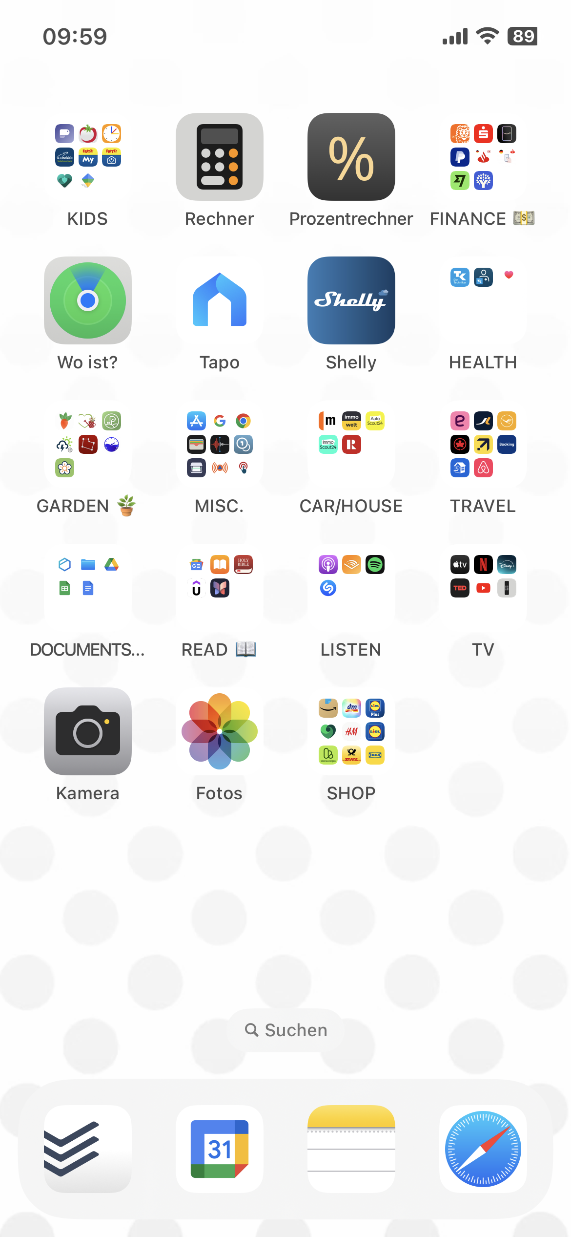 Handy - Apps Organisieren