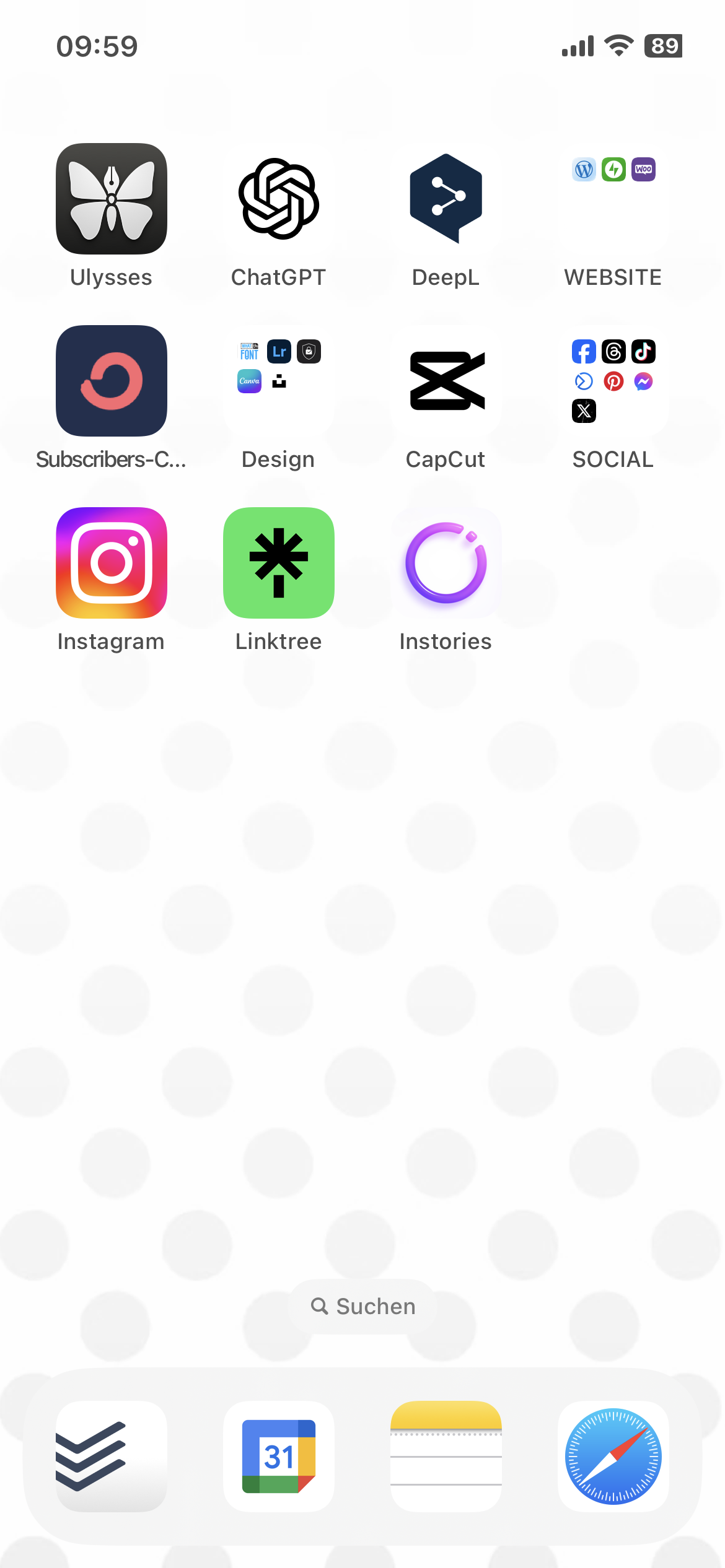 Apps Organisieren