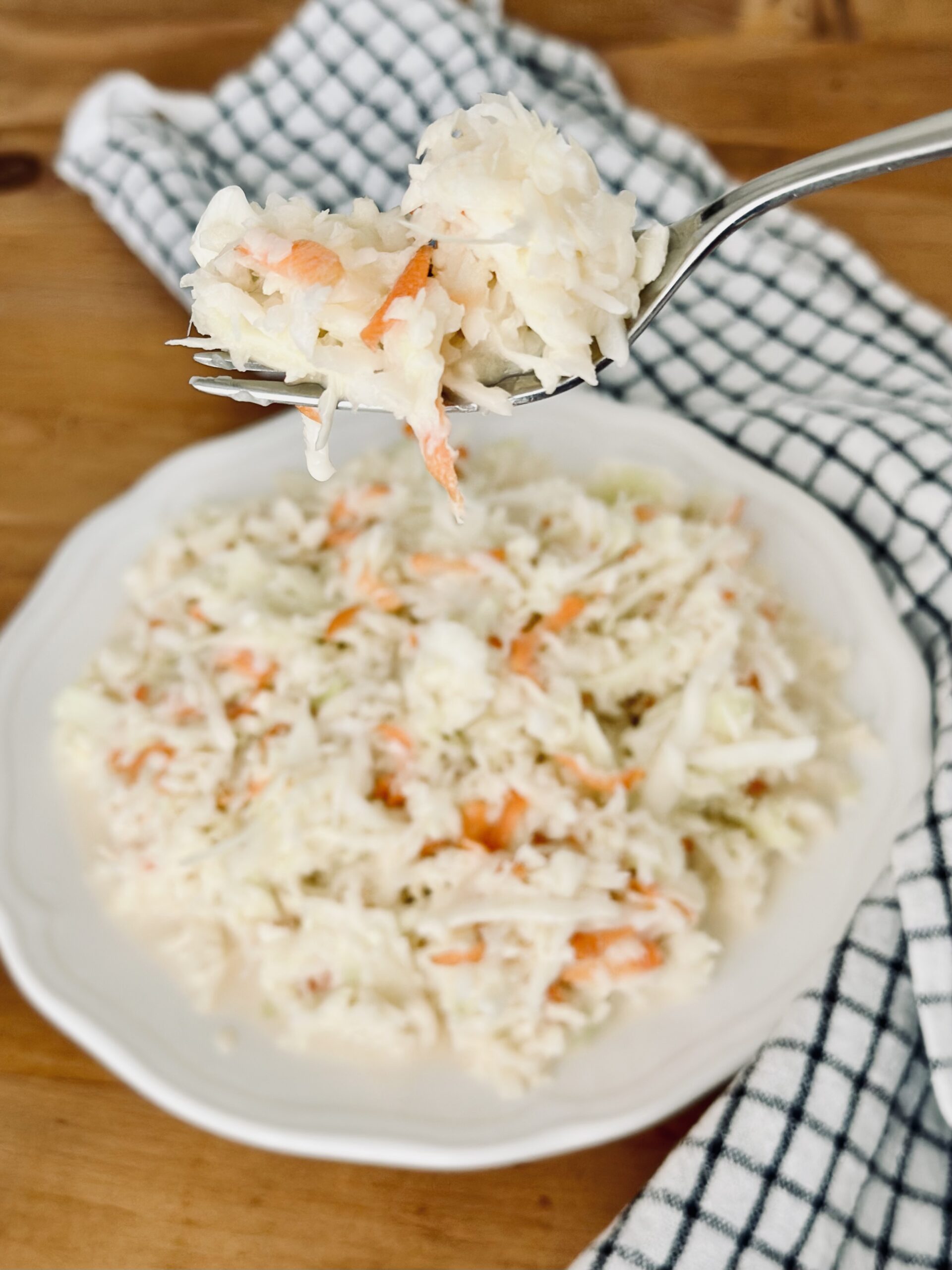 Coleslaw geniesen