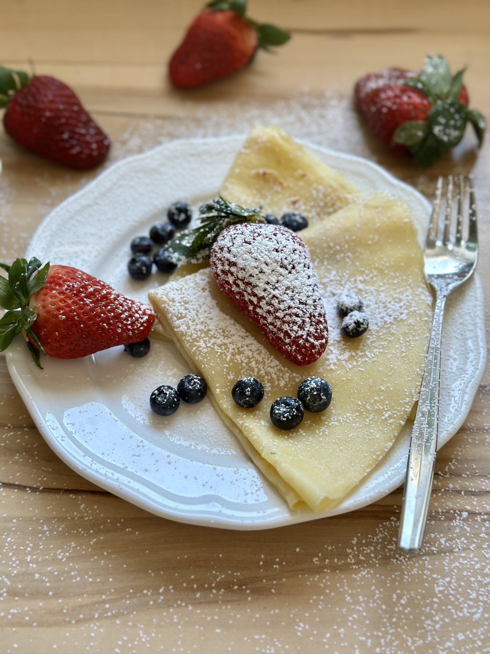 Leckere Sauerteig Crepes