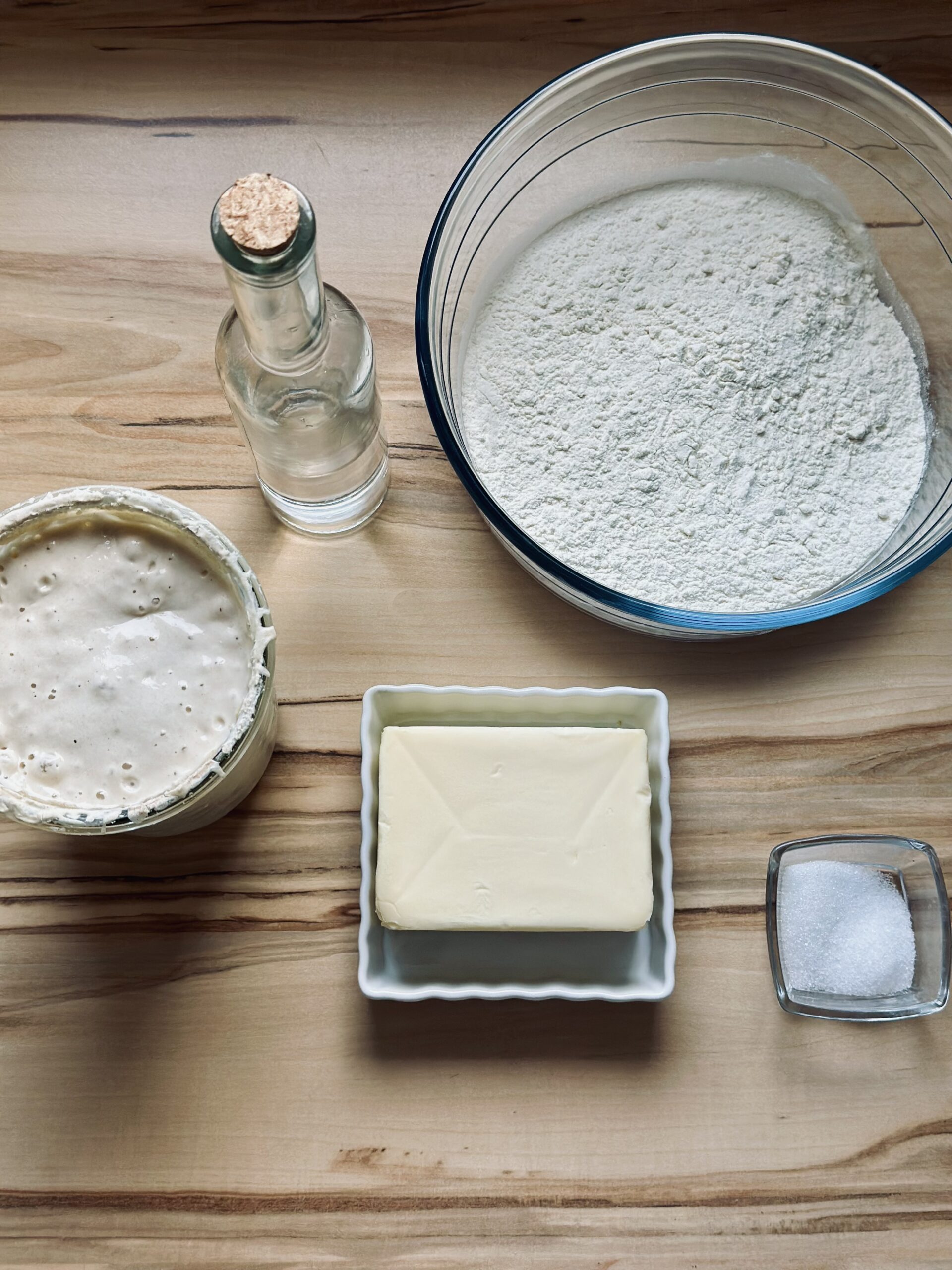 Zutaten für Sauerteig Pie