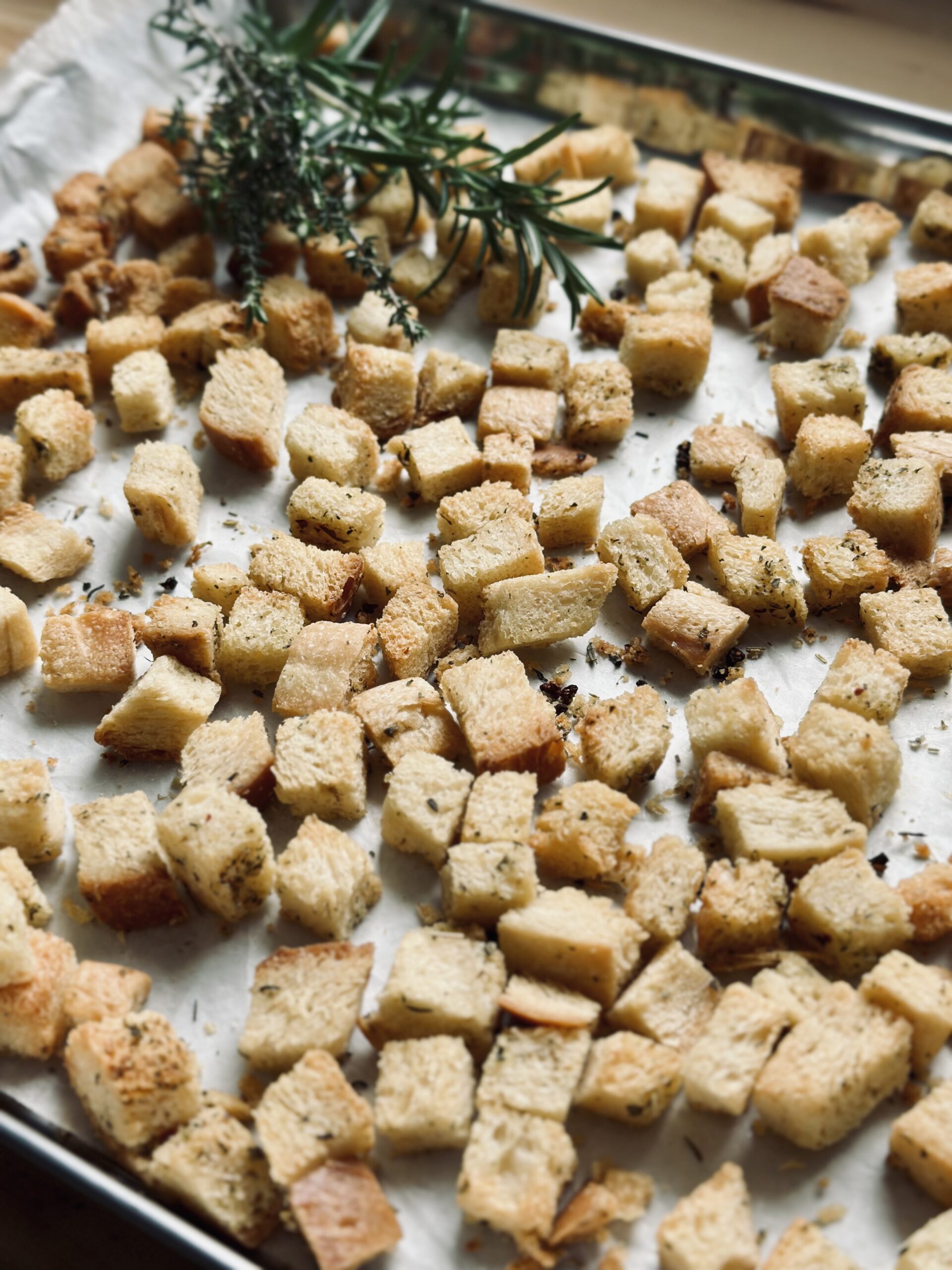 Sauerteig Croutons