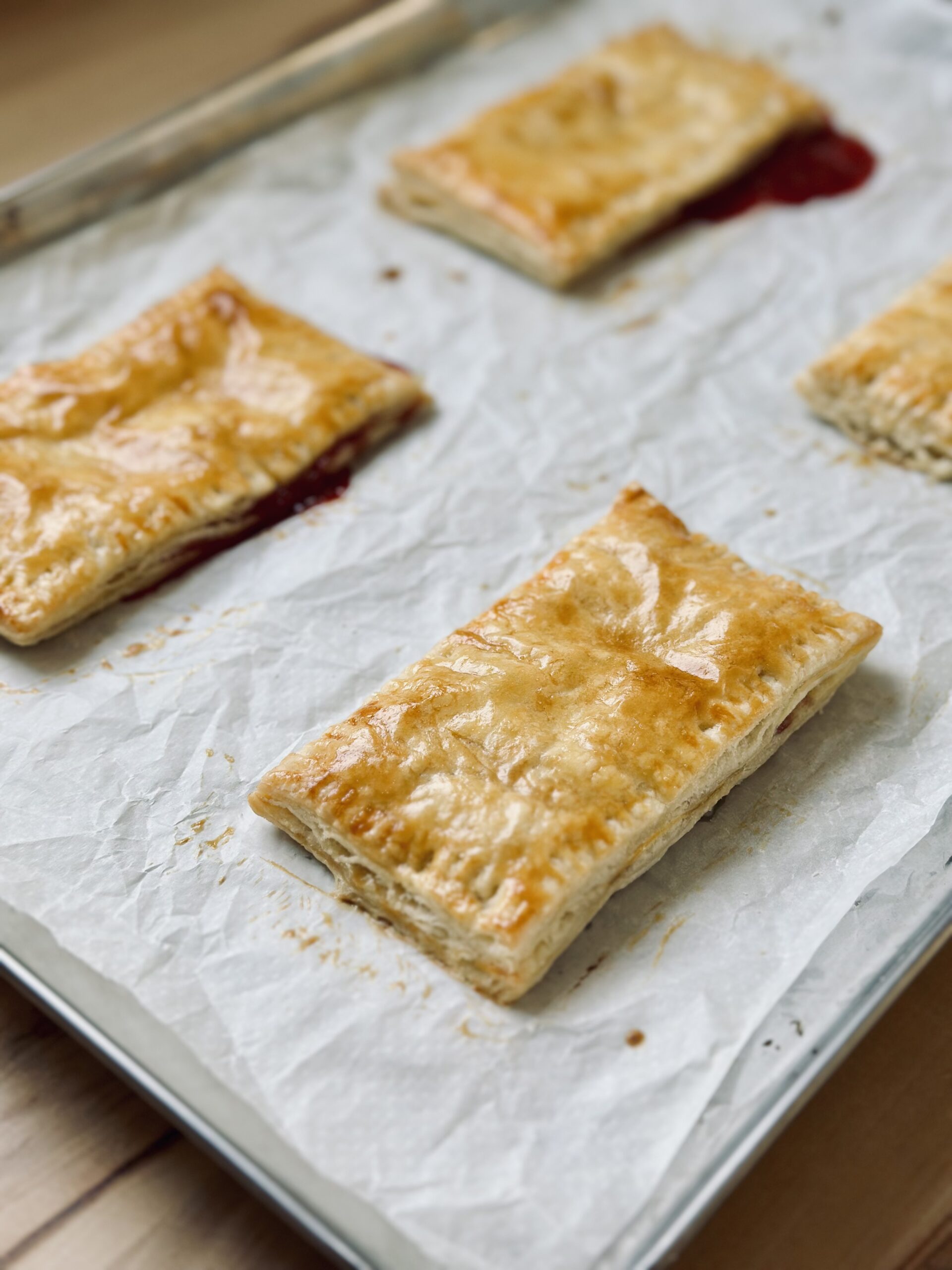Fertig gebackene Pop-Tarts