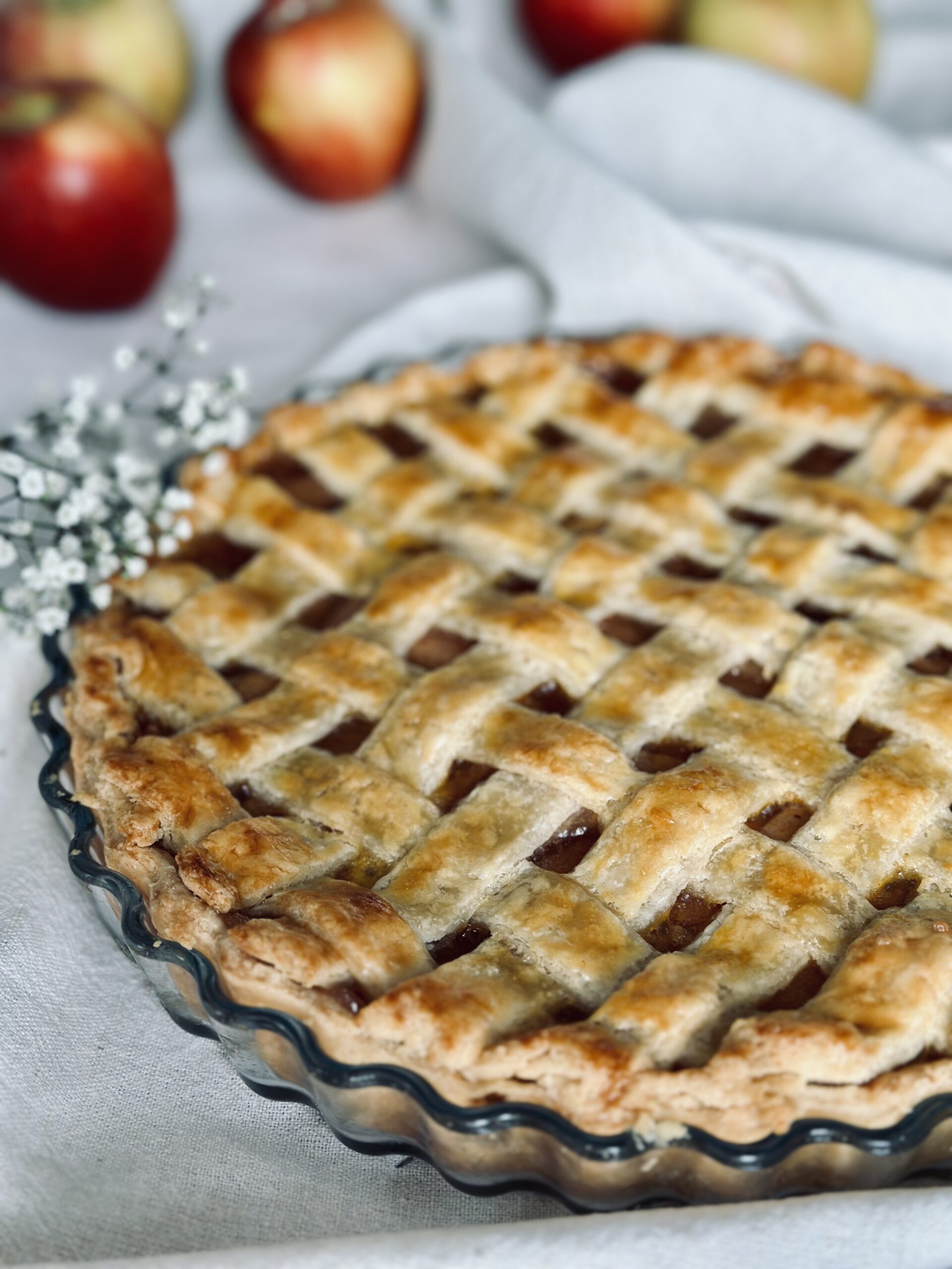 Sauerteig Apple Pie