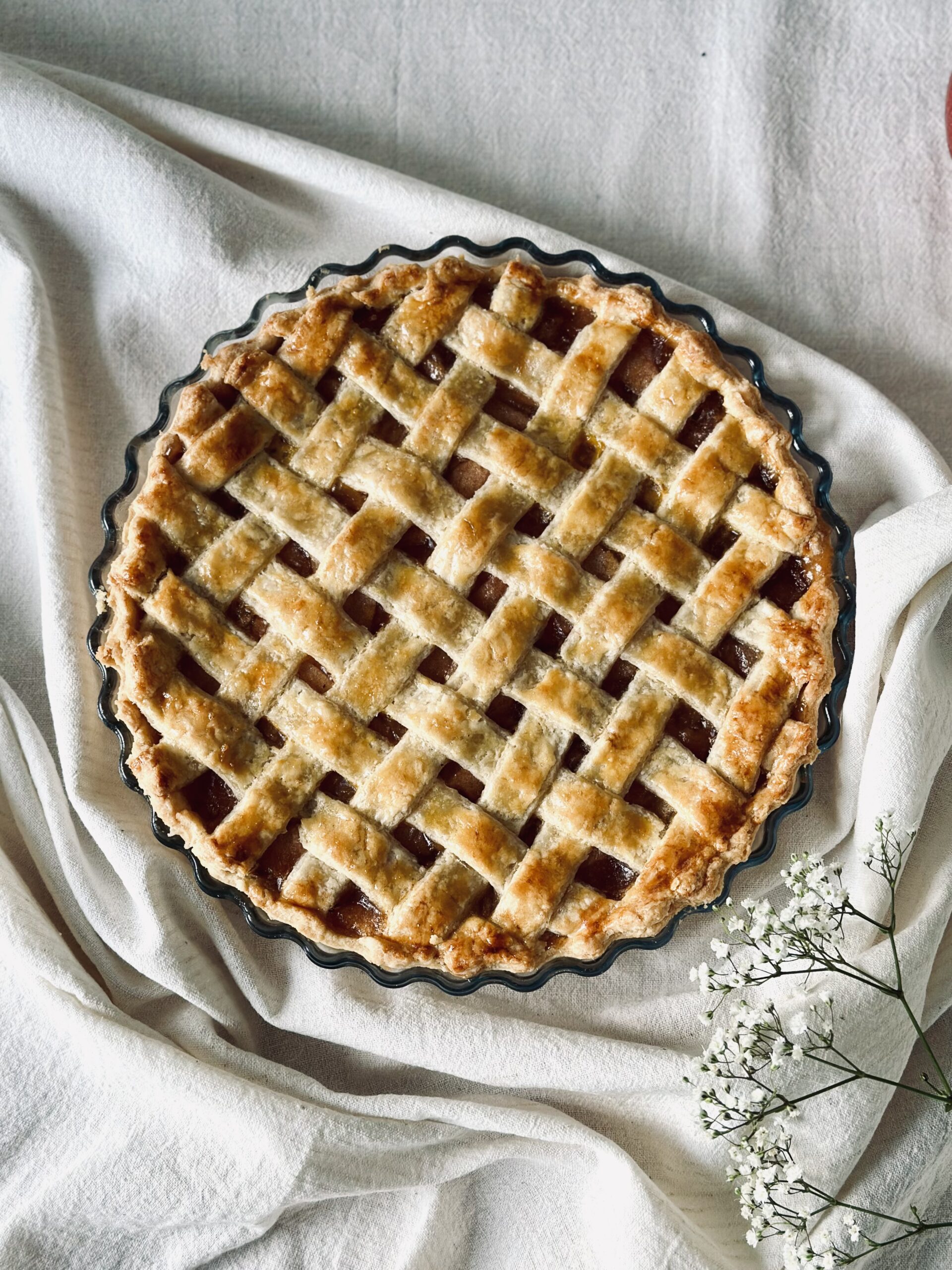 Sauerteig Apple Pie