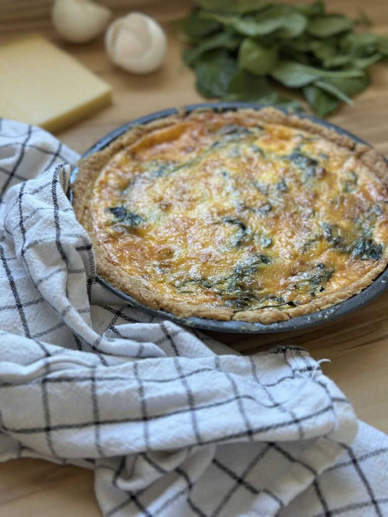 Sauerteig Quiche