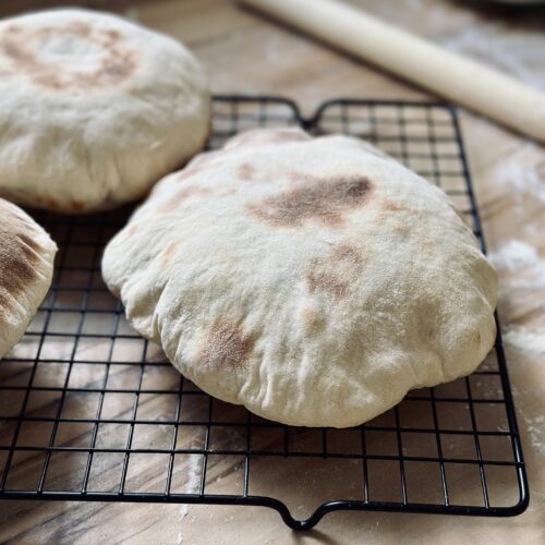 Sauerteig Pita