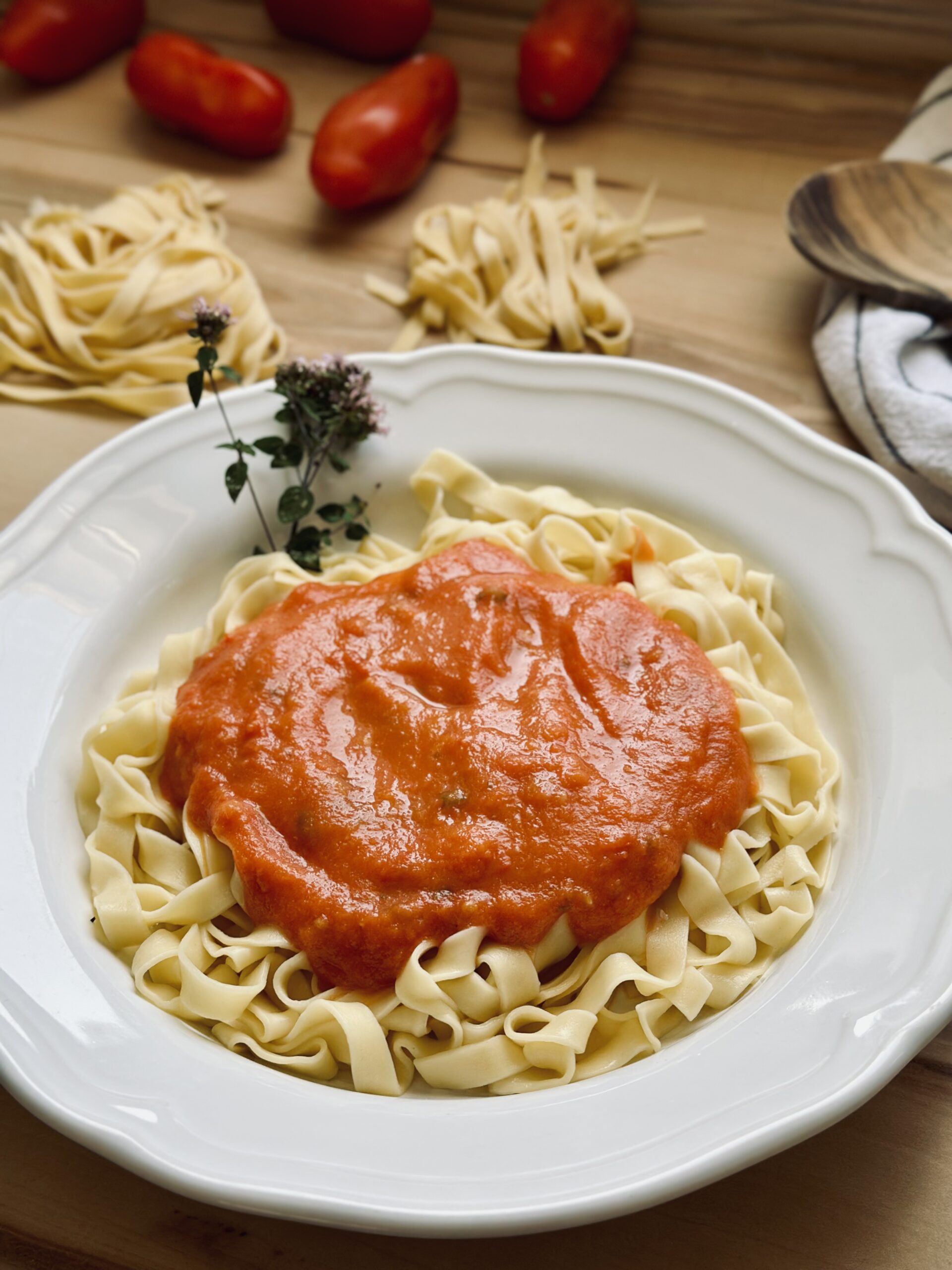Schnelle Tomatensoße