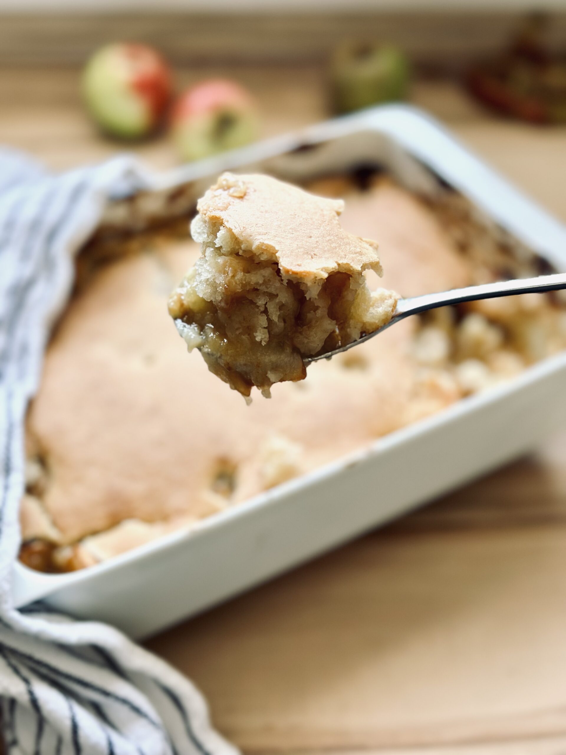 Sauerteig Apple Cobbler
