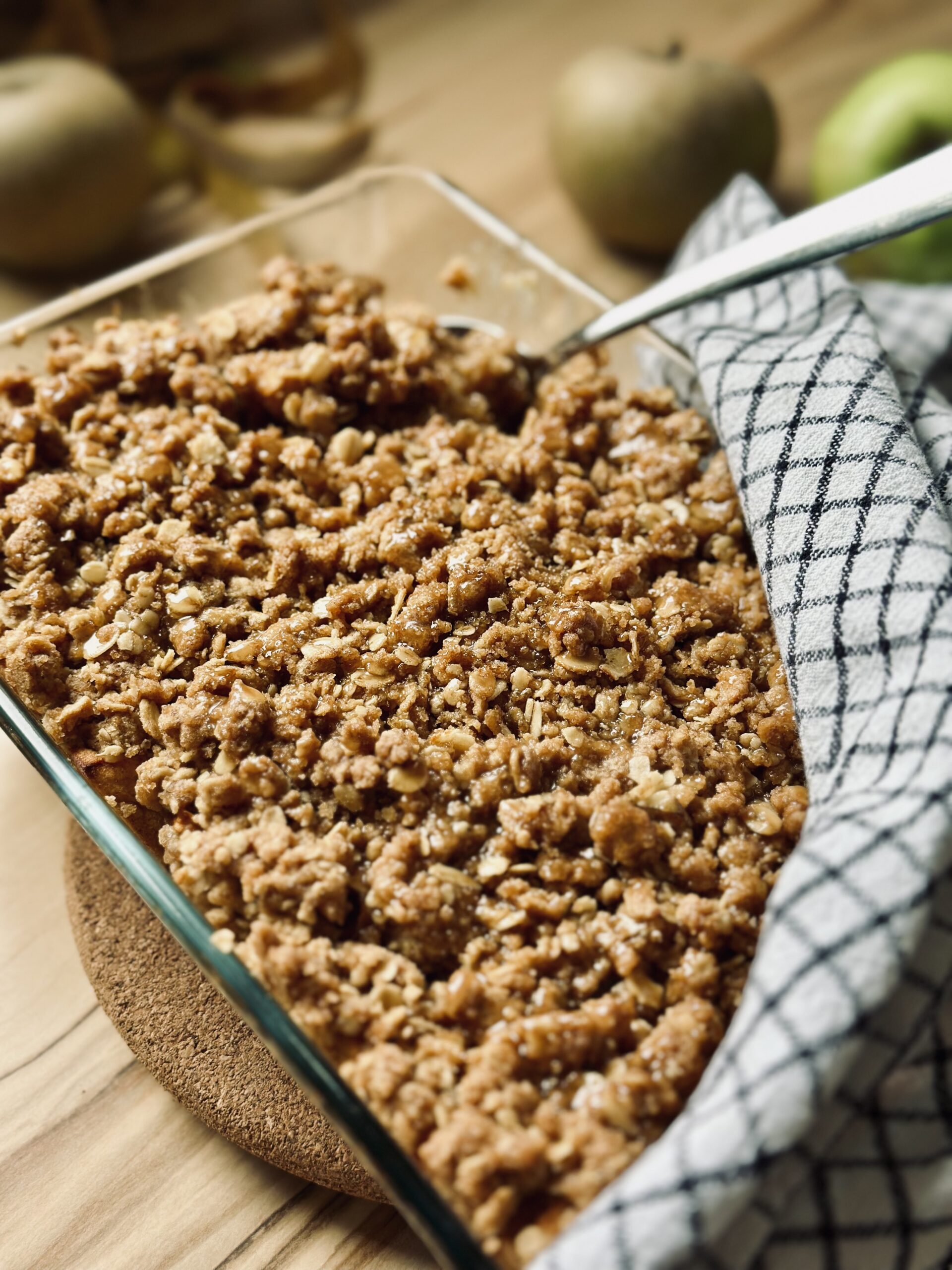 Knuspriger Apple Crisp