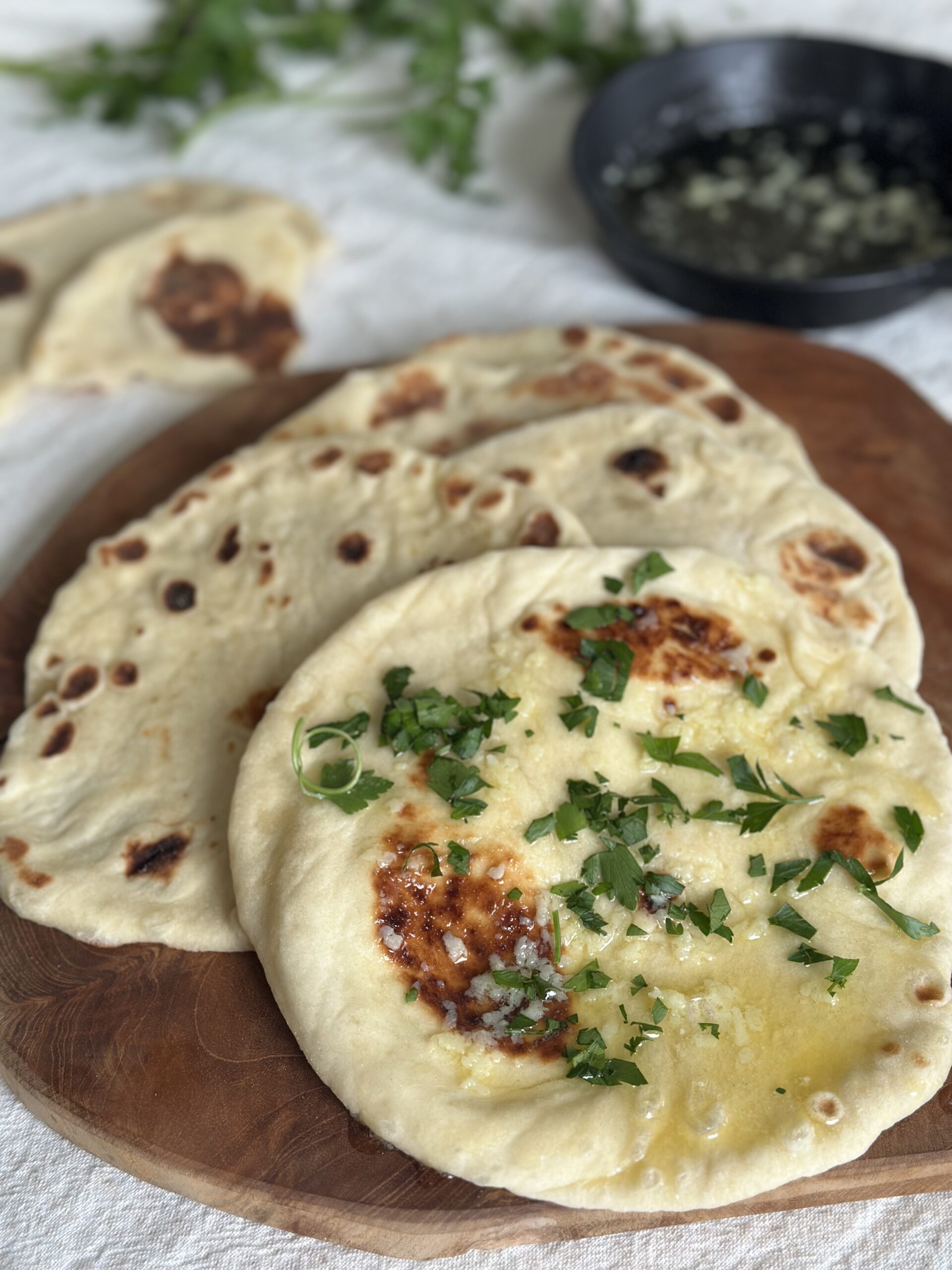 Sauerteig Naan