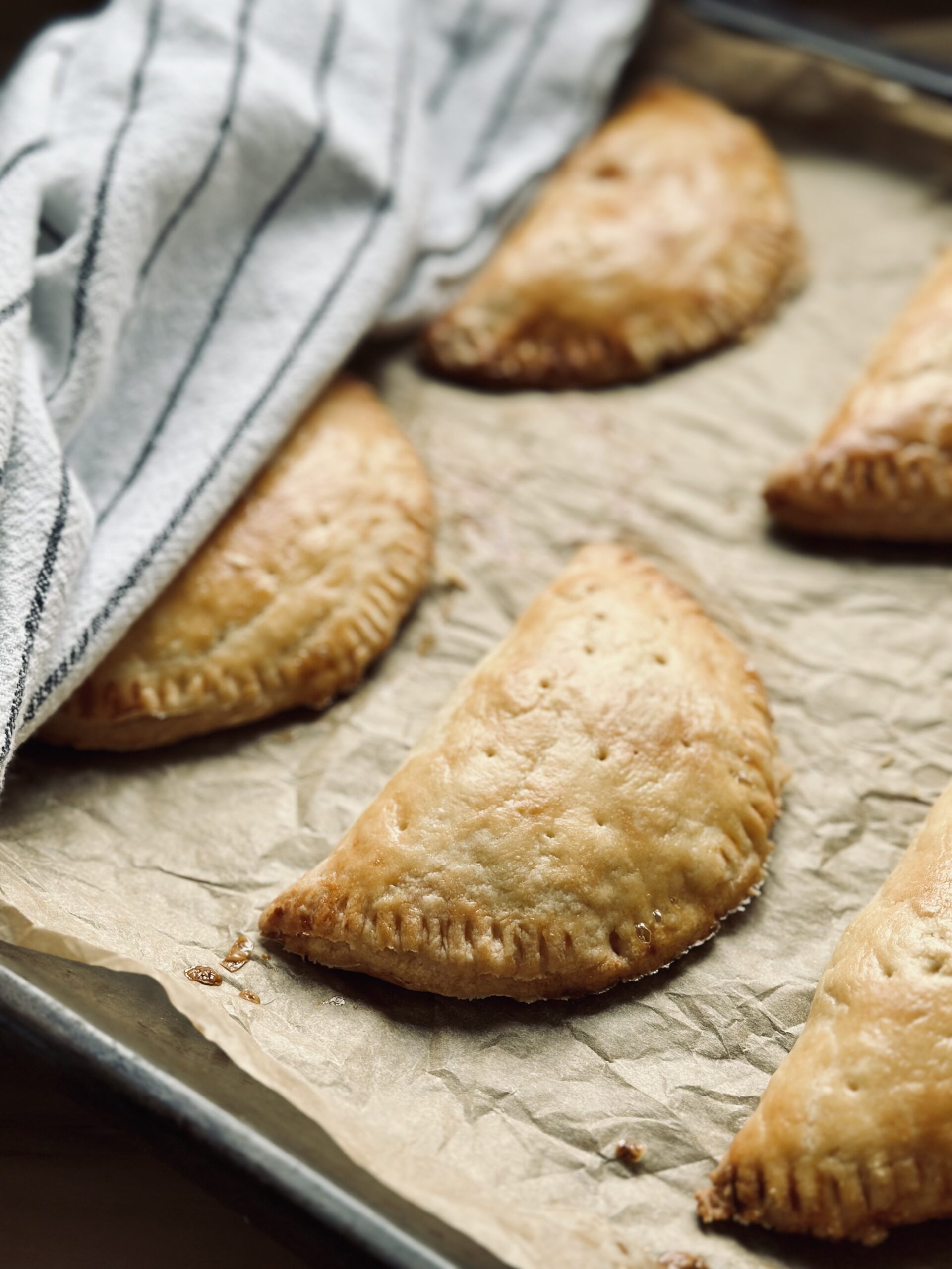 Leckere Schinkentaschen