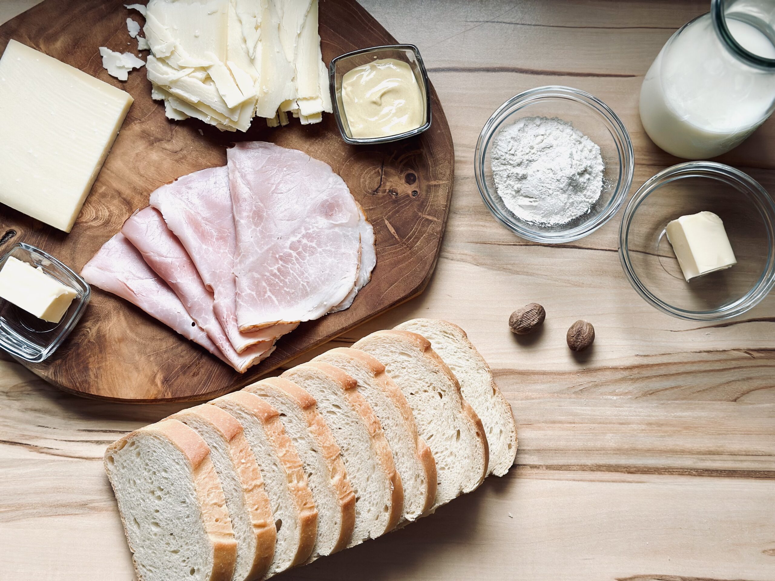 Zutaten Croque Monsieur 