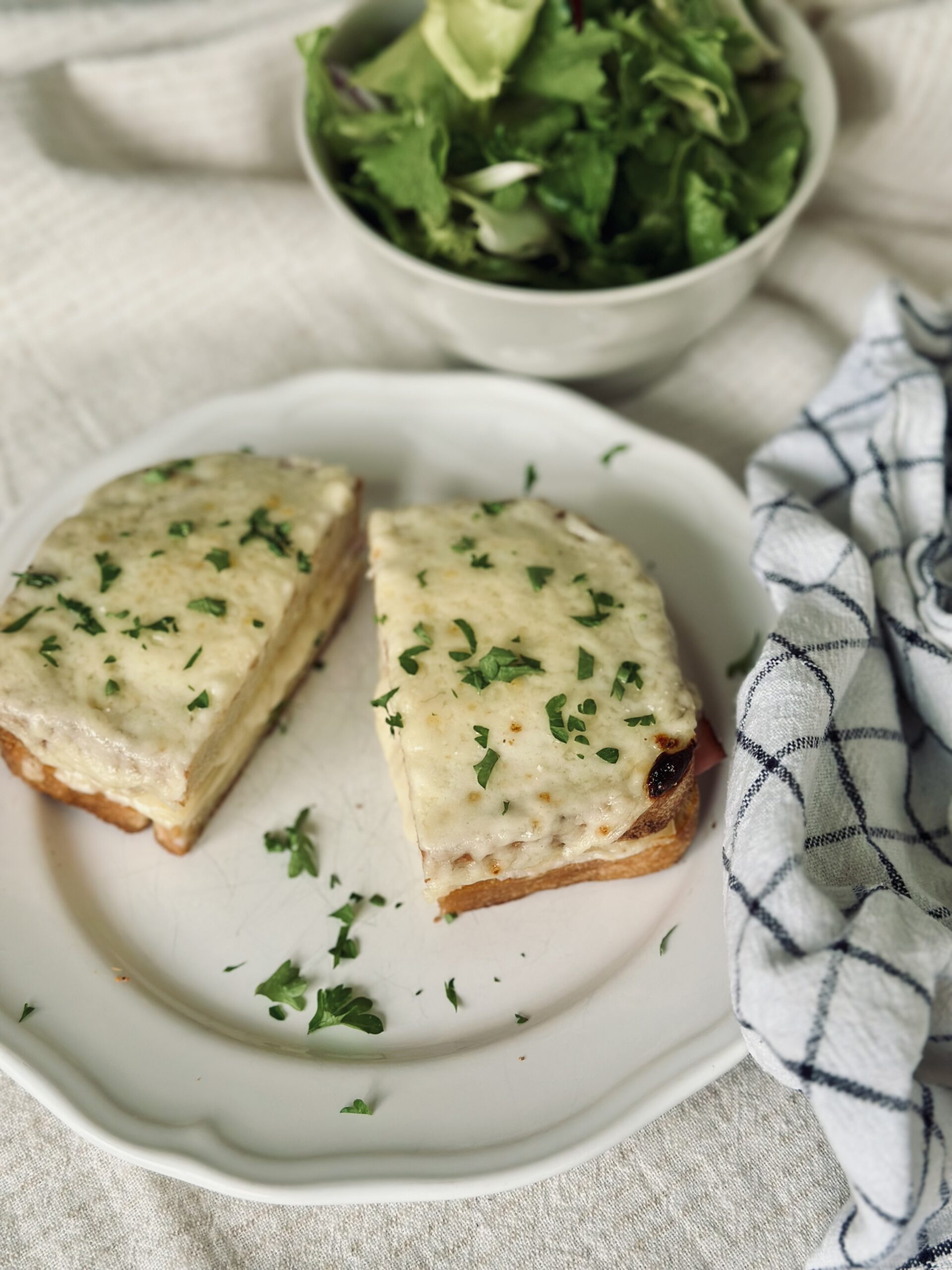 Sauerteig Croque Monsieur