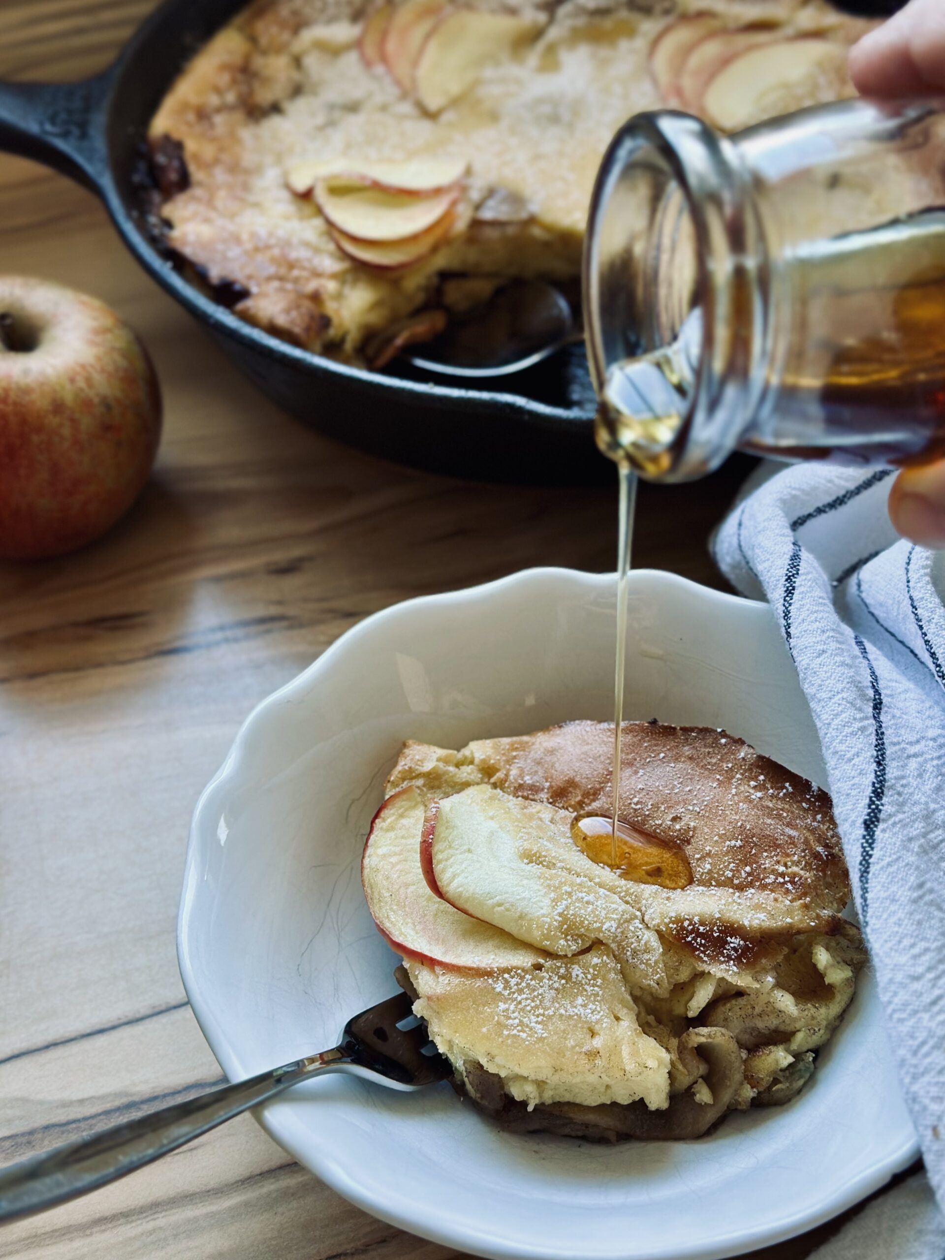 Leckeres Frühstück - Ofenpfannkuchen