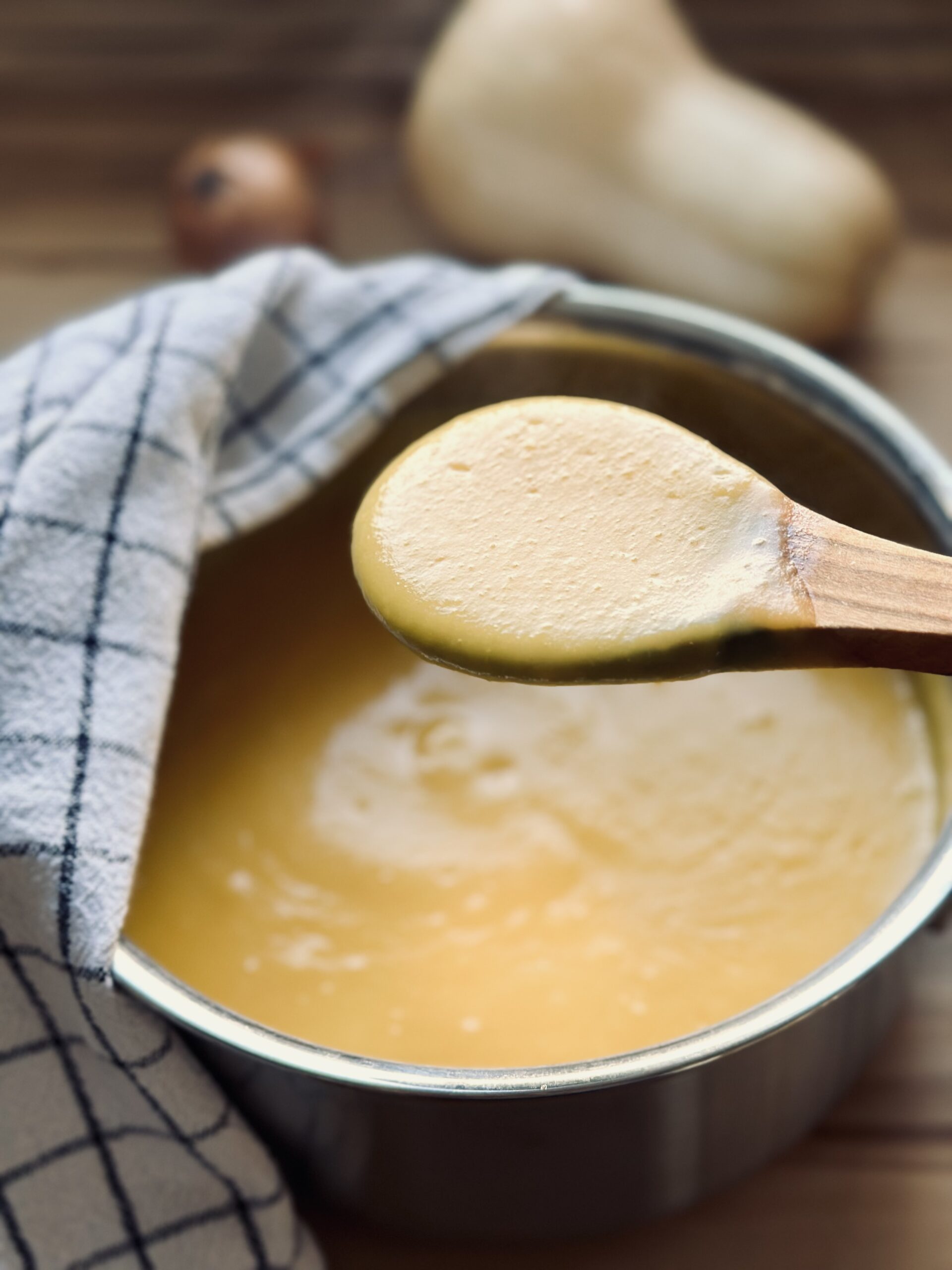 Einfach leckere Kürbiscremesuppe