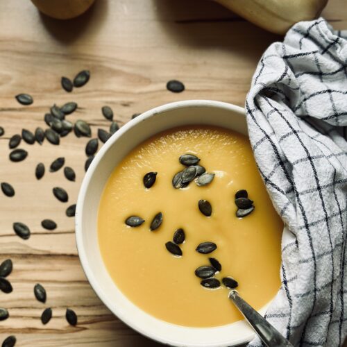 Cremige Kürbissuppe