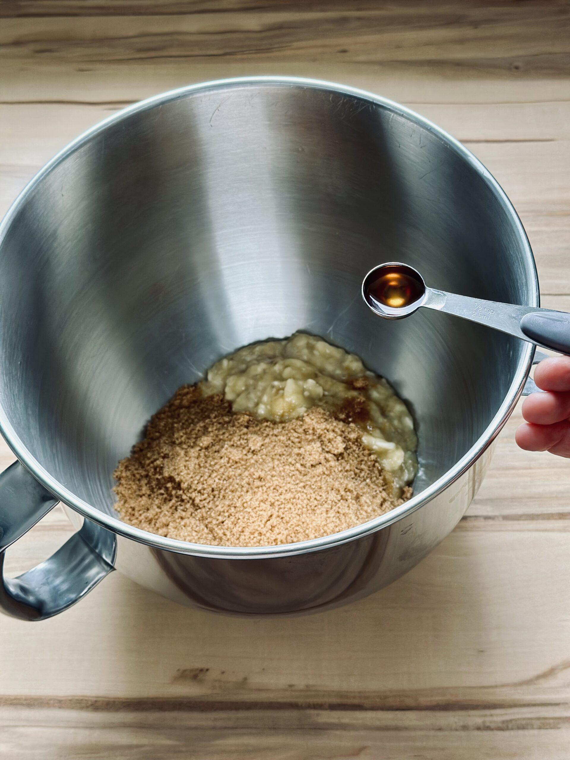 Vanille Extrakt hinzufügen