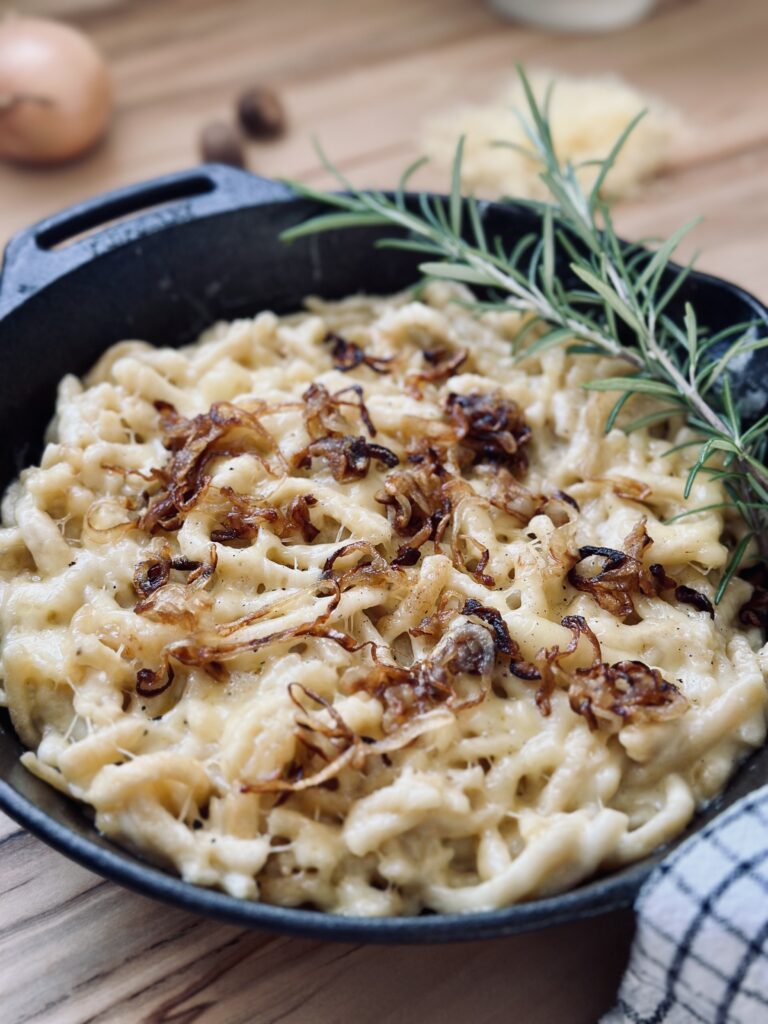Sauerteig Käsespätzle