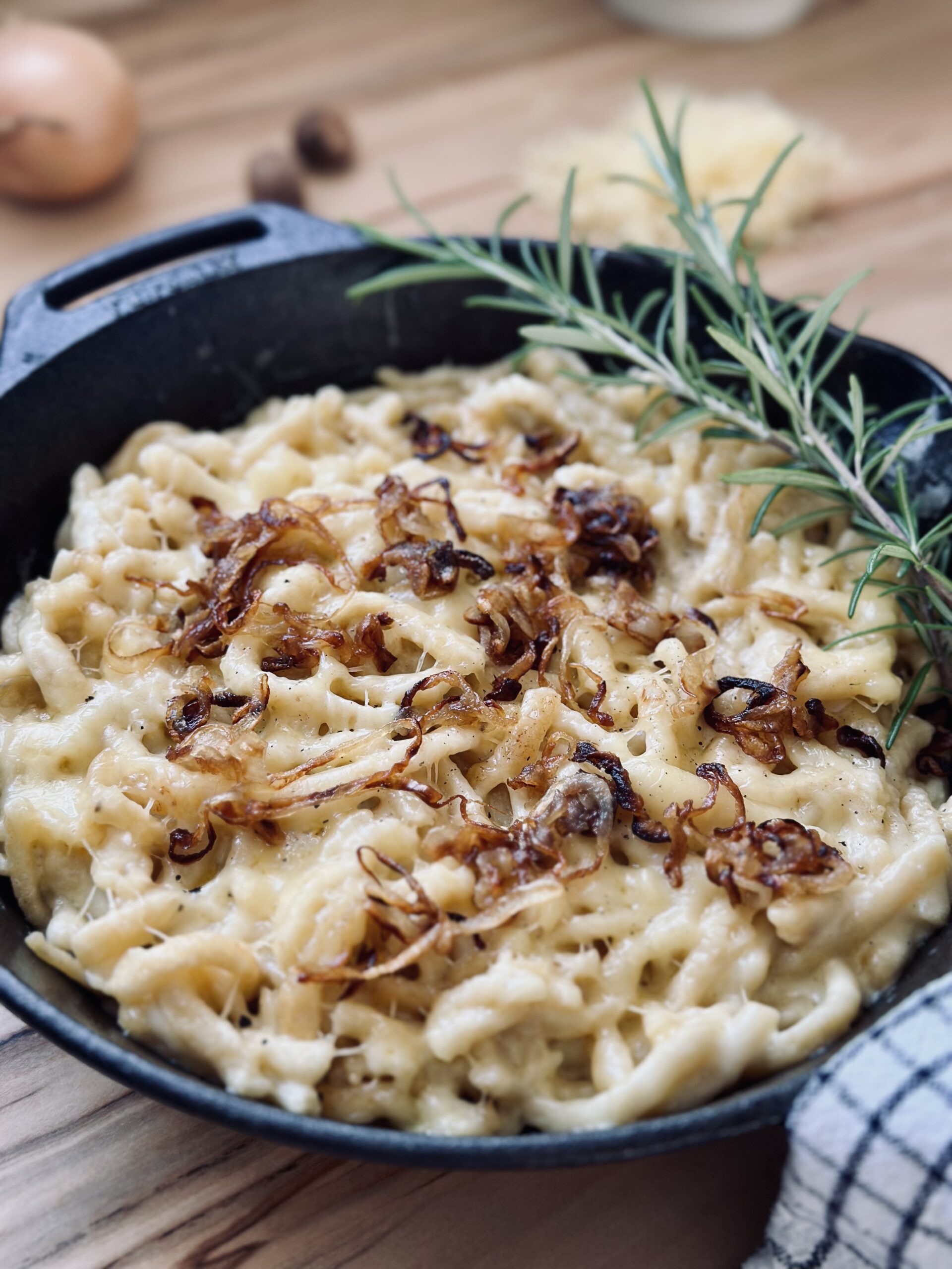 Sauerteig Käsespätzle