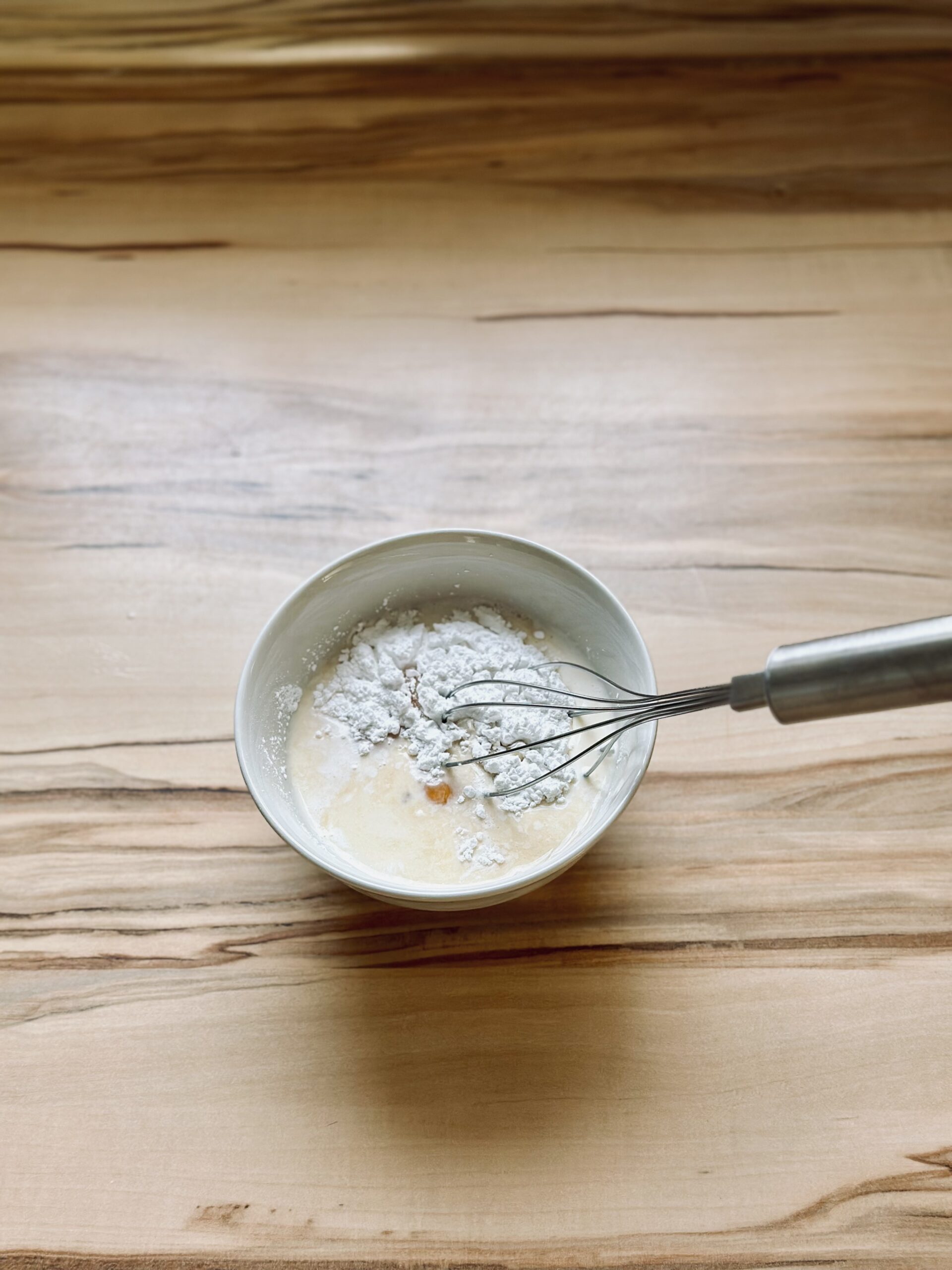 Stärkemasse gut verrühren