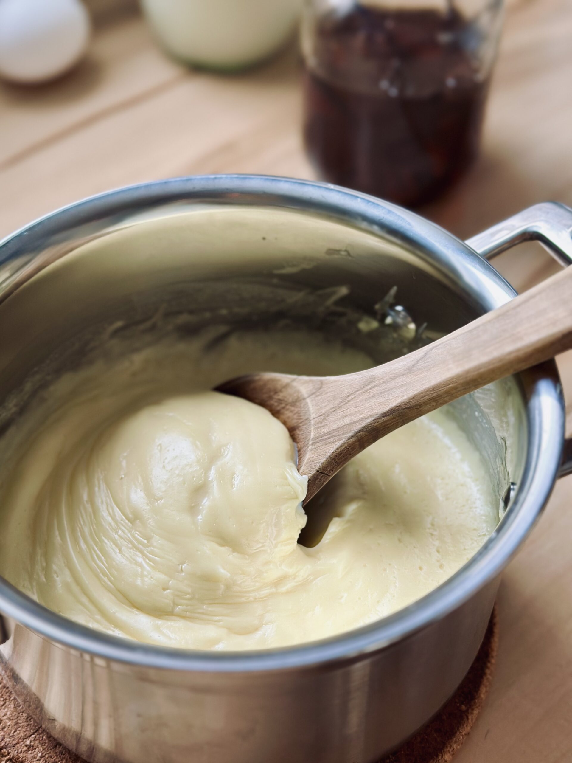 Hausgemachter Vanillepudding