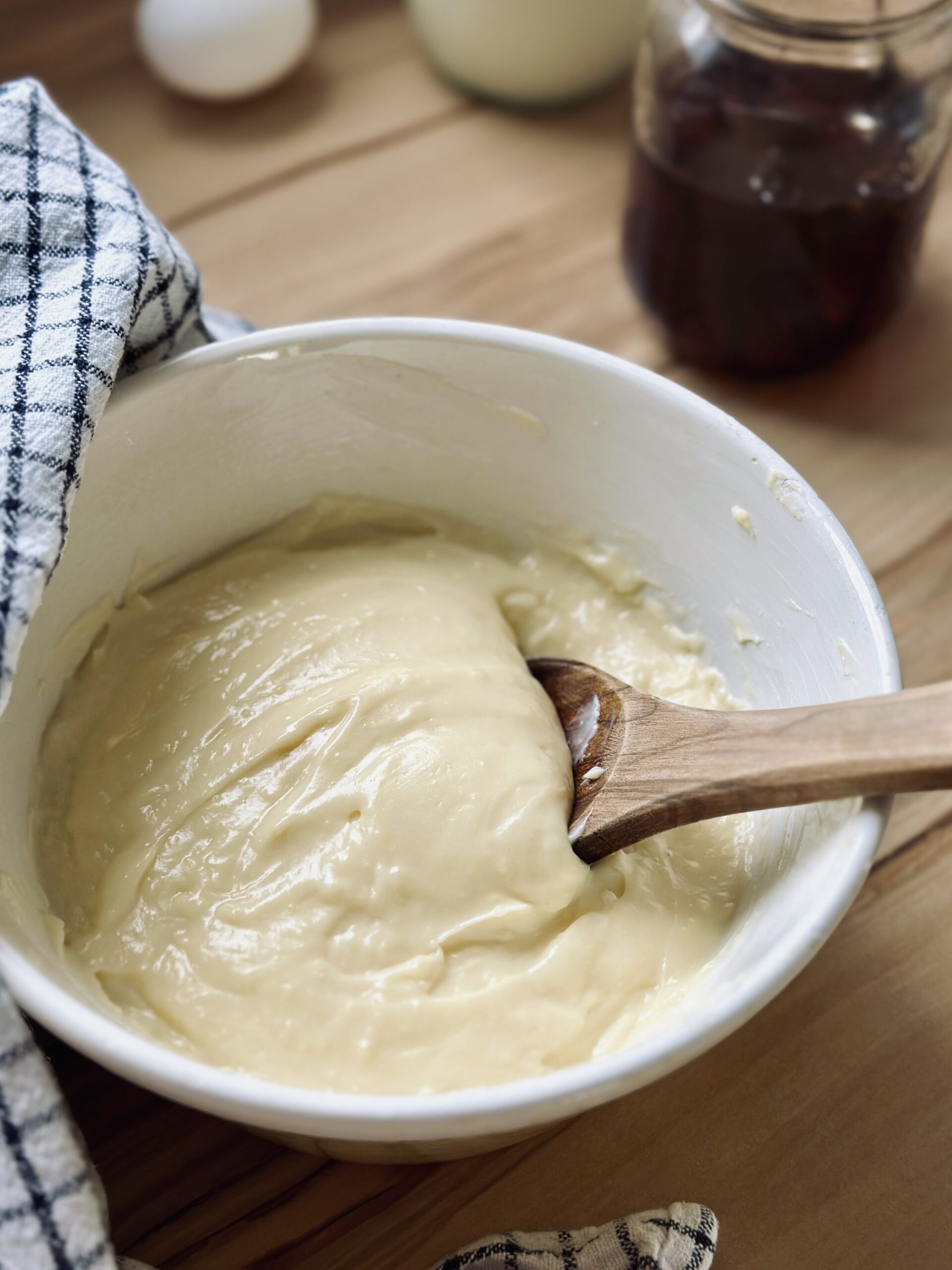 Hausgemachter Vanille Pudding