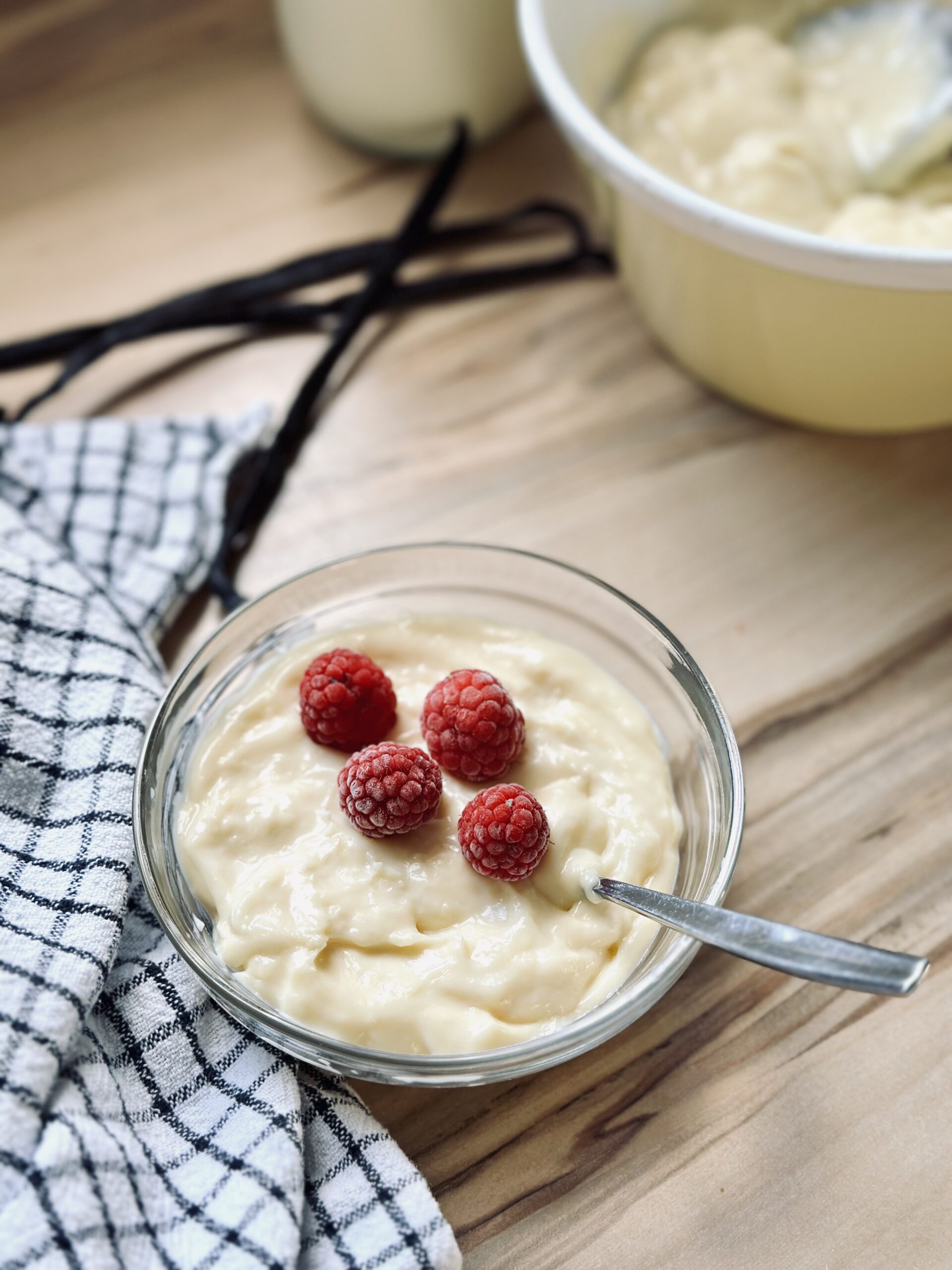 Perfekter Vanillepudding