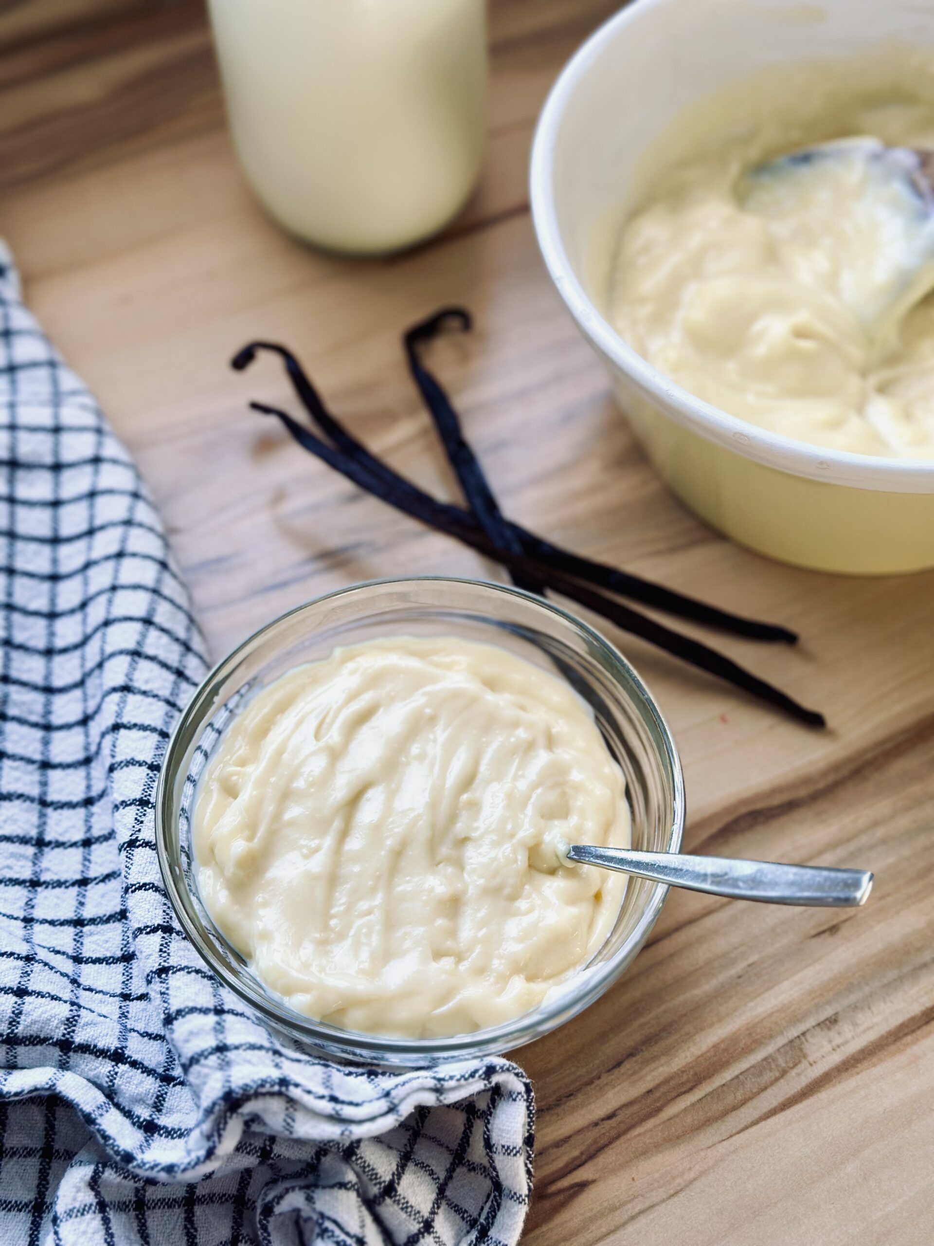 Cremiger Vanillepudding