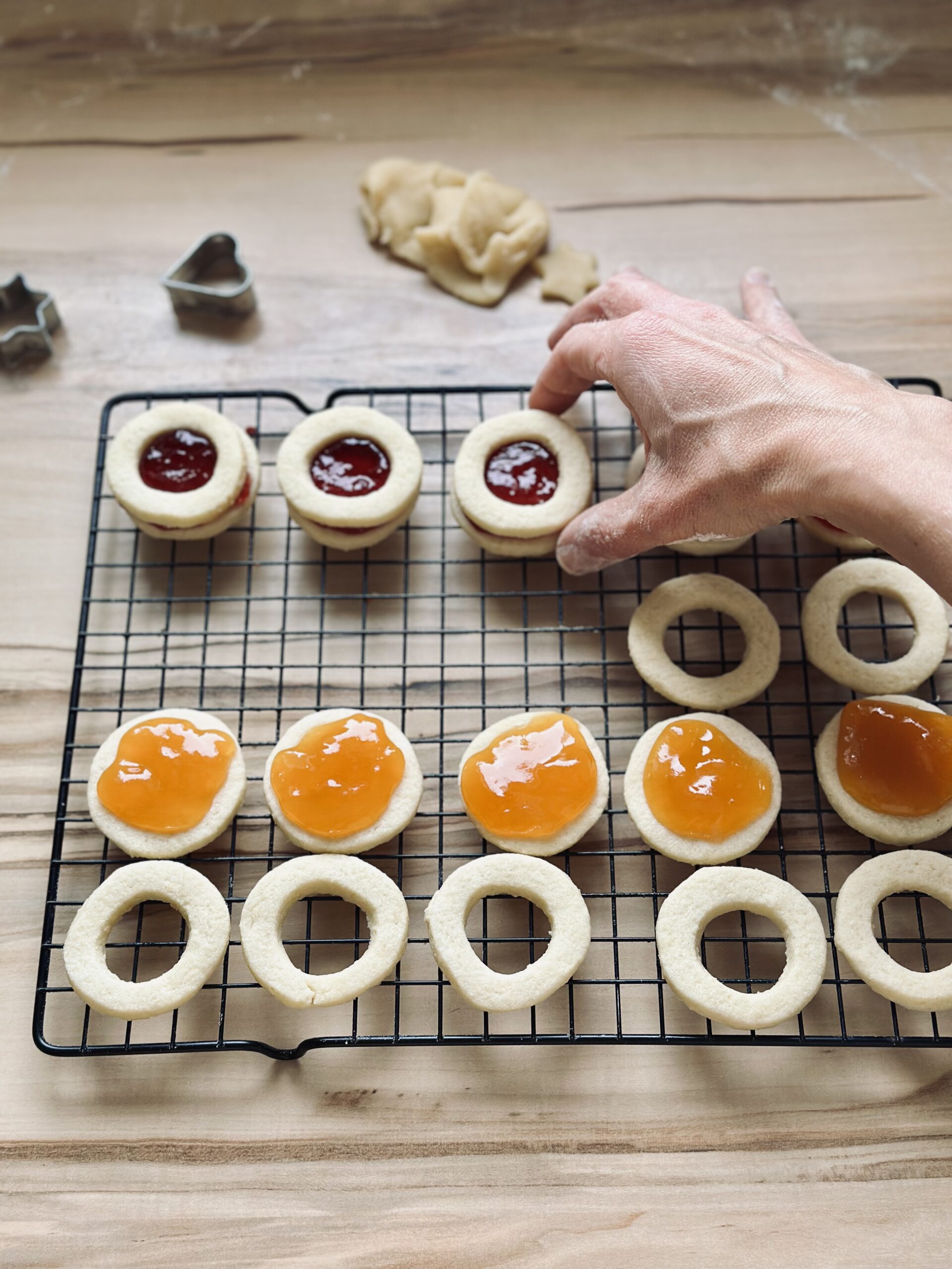 Obere Seite drauflegen 