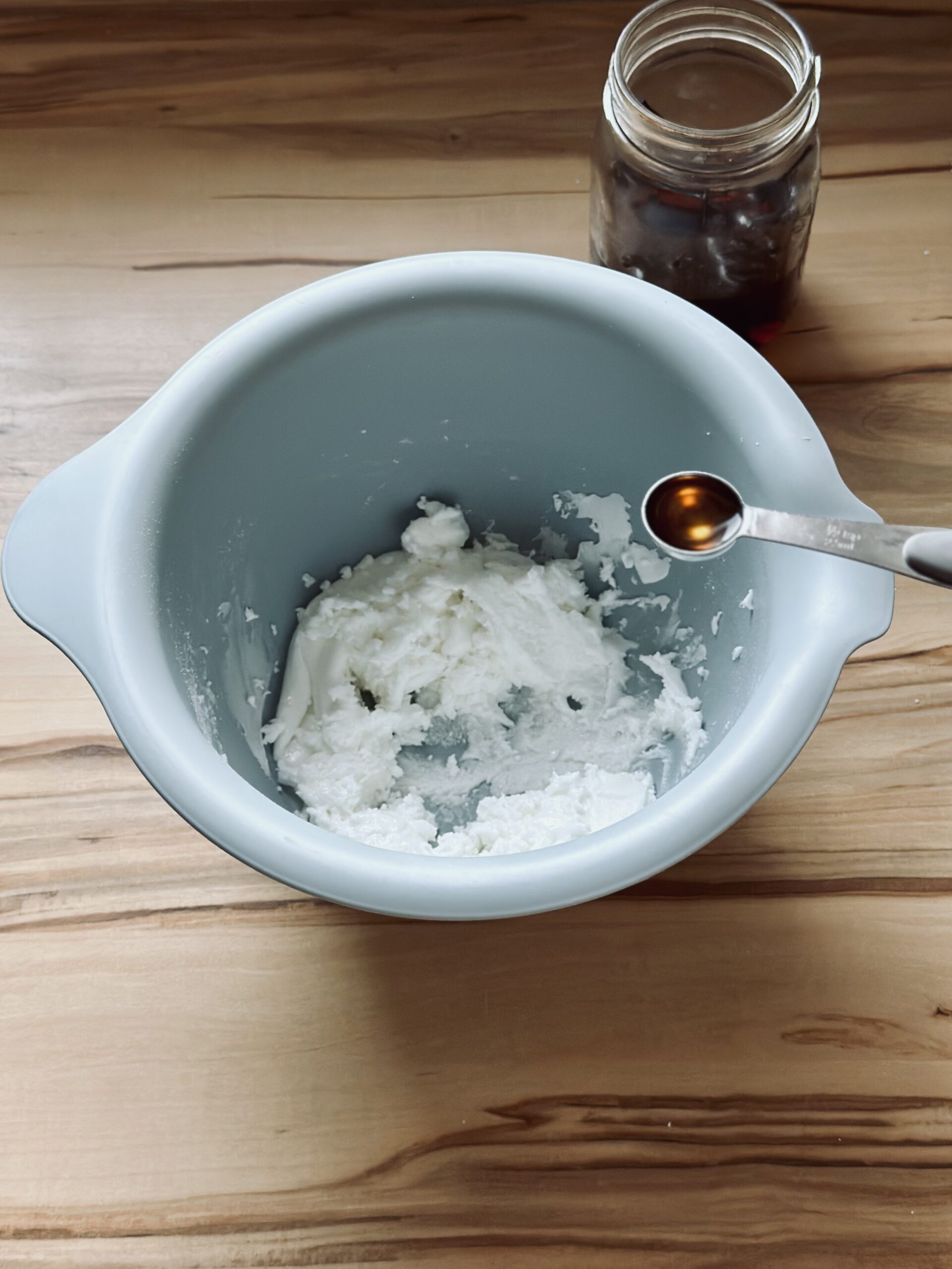 Optional Vanilleextrakt hinzu geben 