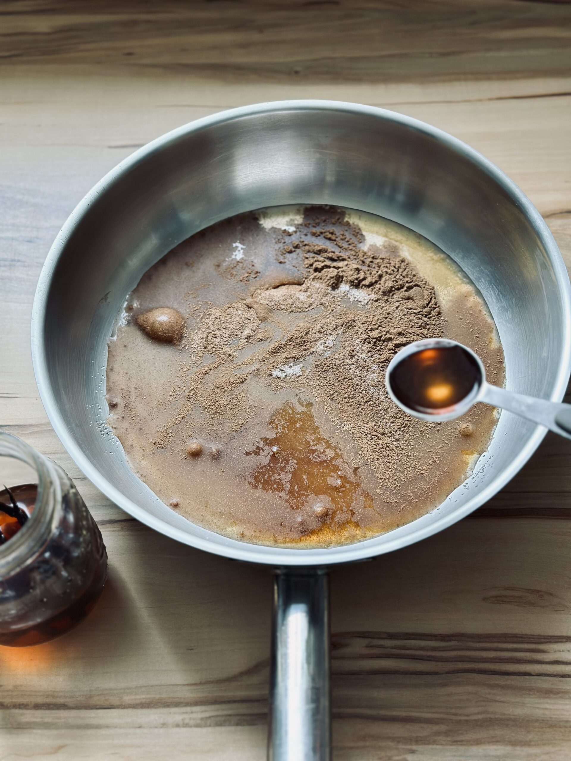 Vanilleextrakt optional hinzufügen