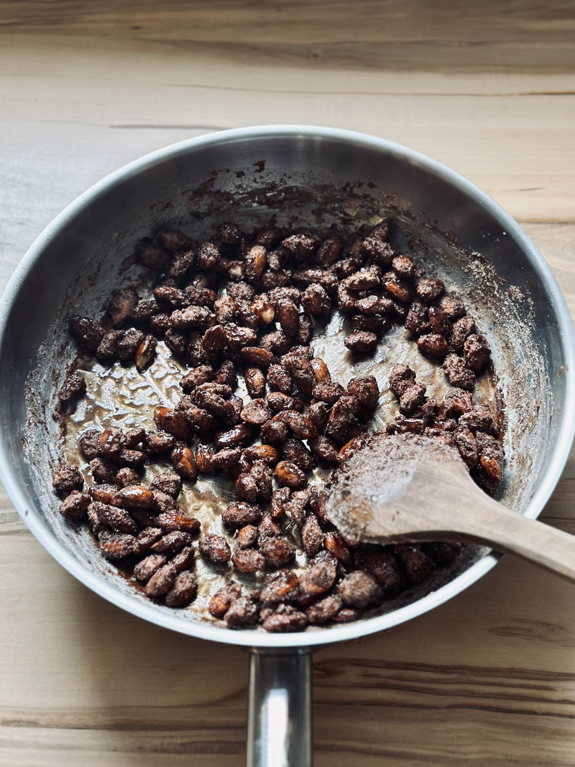 4. Stufe - Zucker karamellisiert wieder