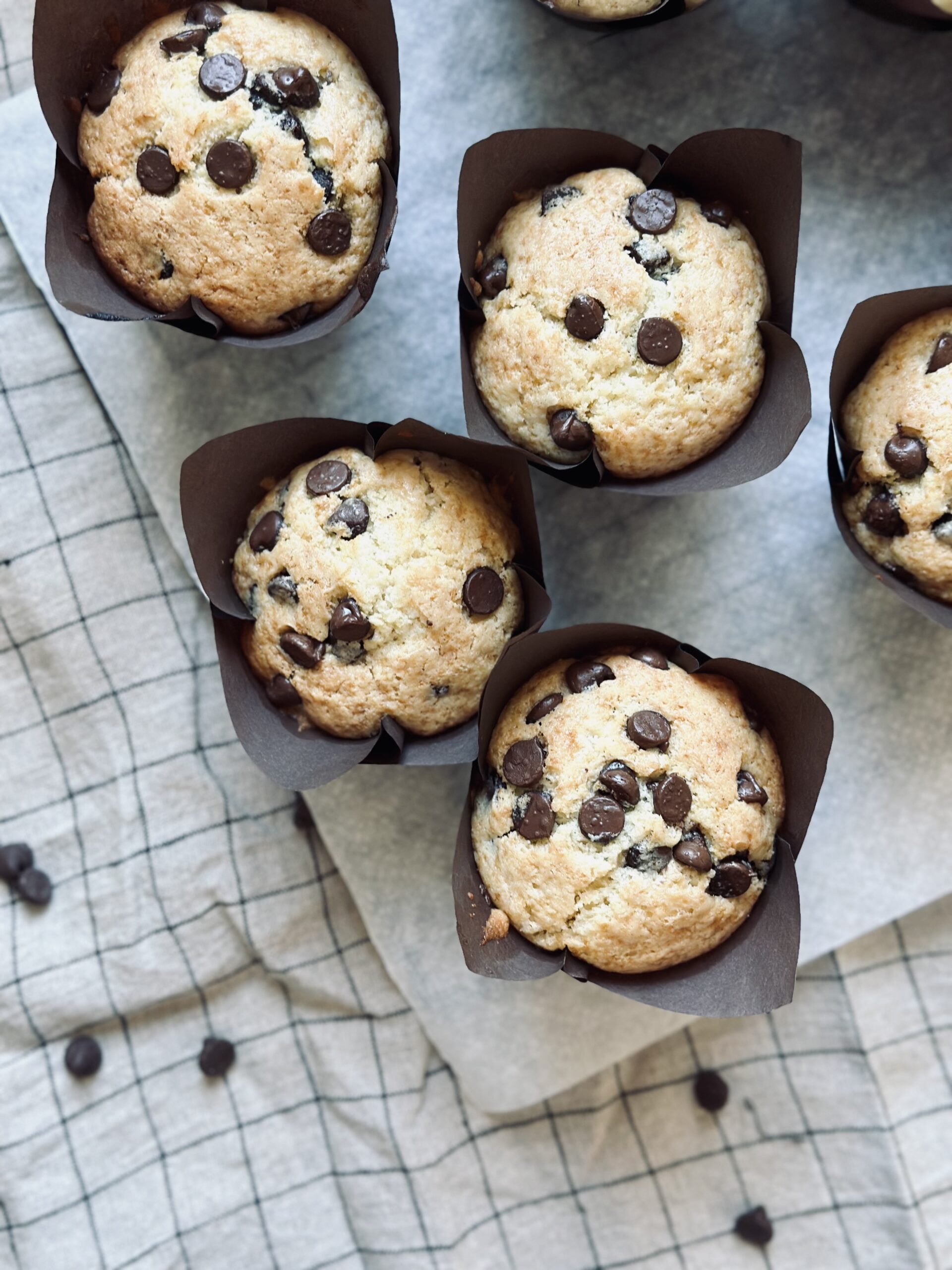 Das beste Rezept für Sauerteig Schokostückchen Muffins