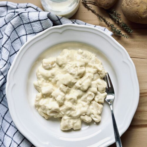 Cremige Gnocci Soße