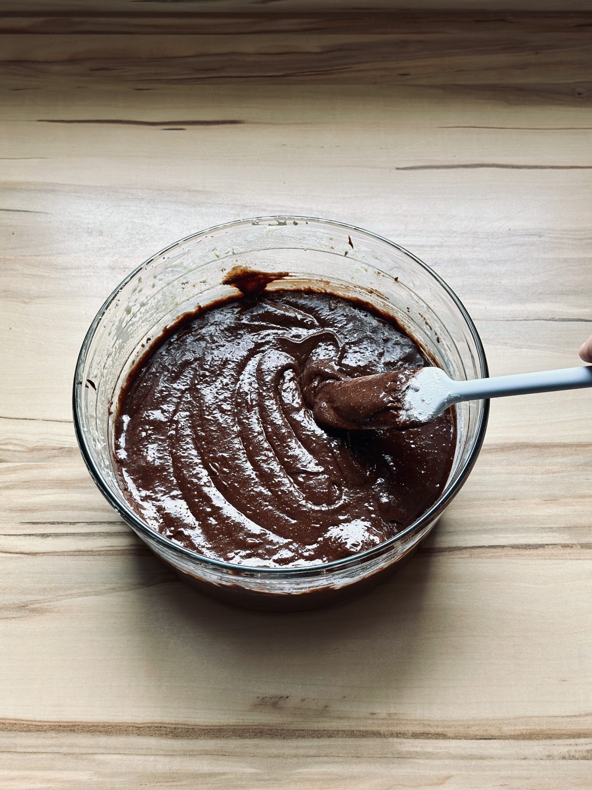 Fertige Brownie Masse