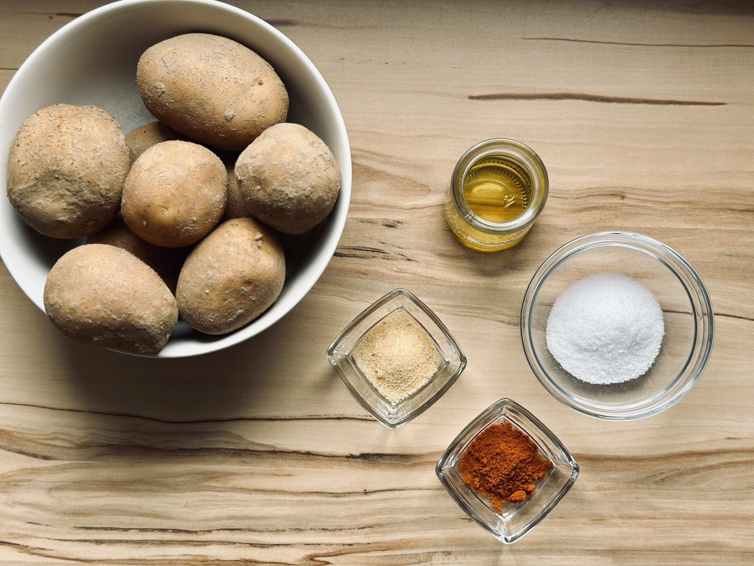 Zutaten für Wilde Kartoffeln 