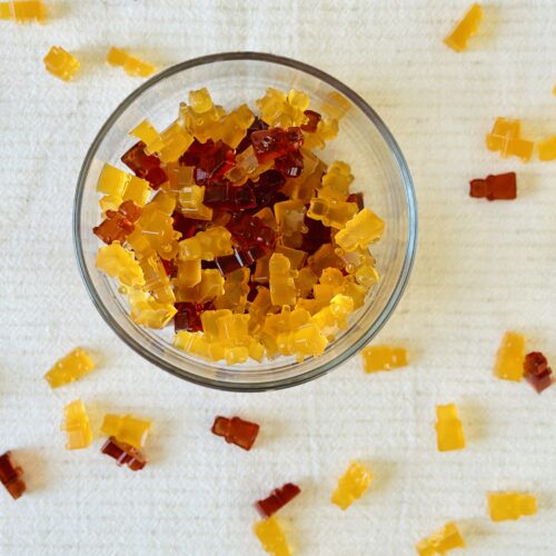 Selbst gemachte Gummibären