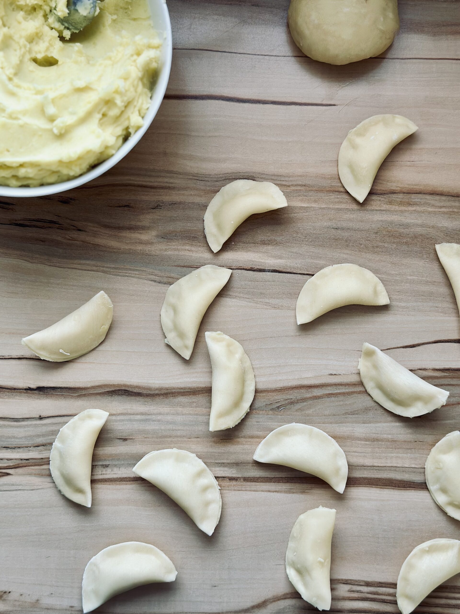 Leckere Sauerteig Pierogi