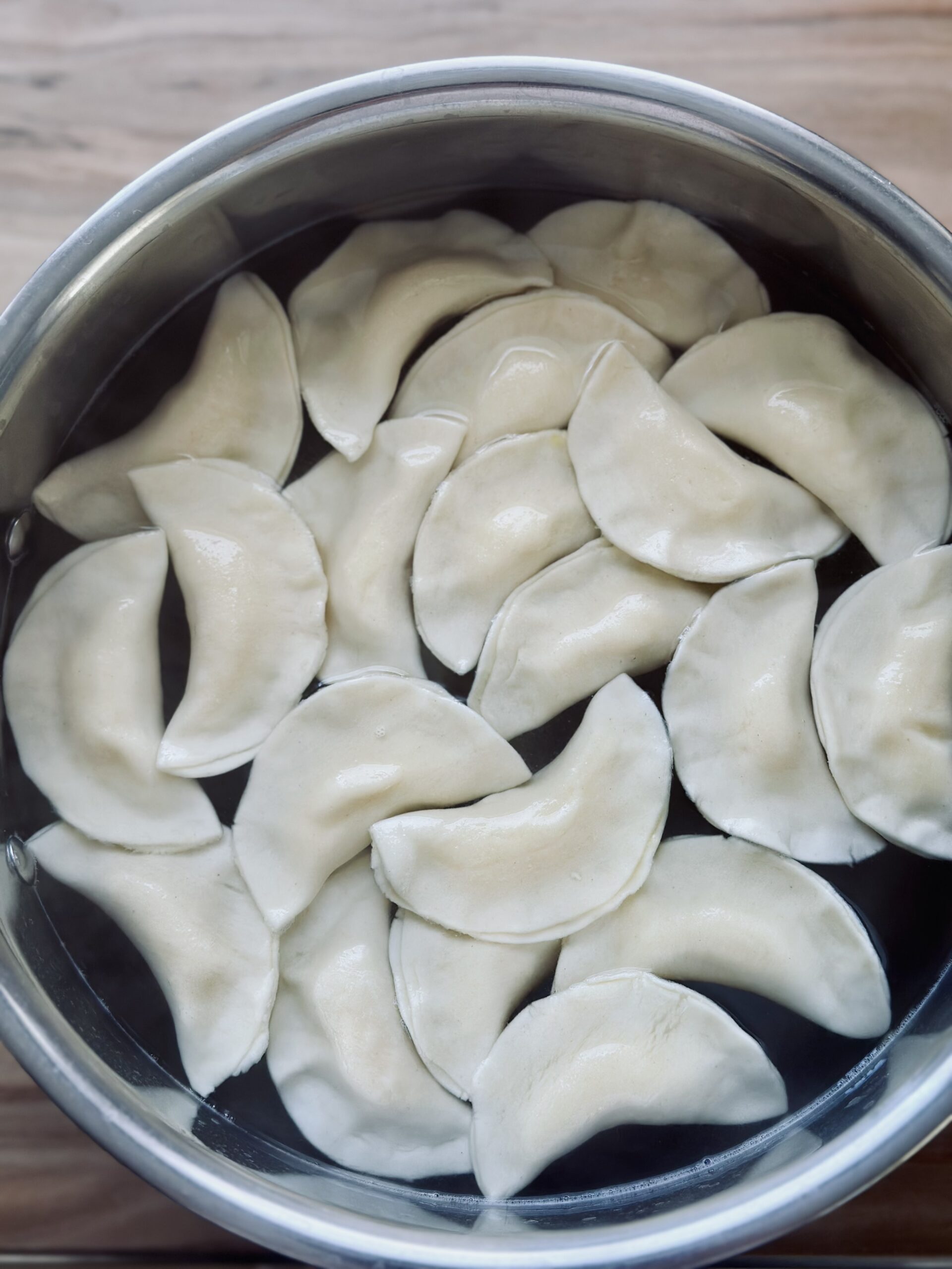 Pierogi kochen