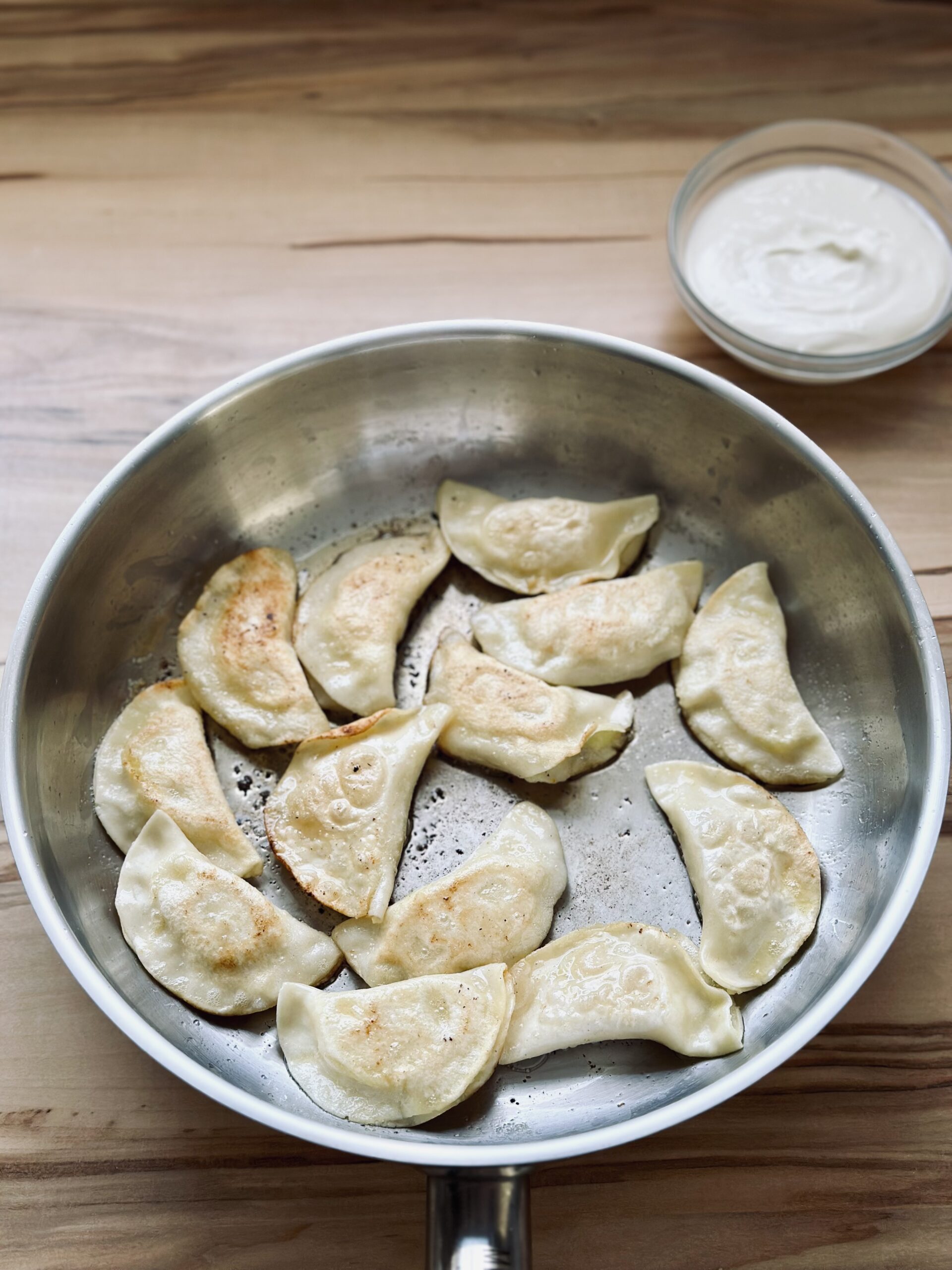 Perfektes Familiengericht - Sauerteig Pierogi