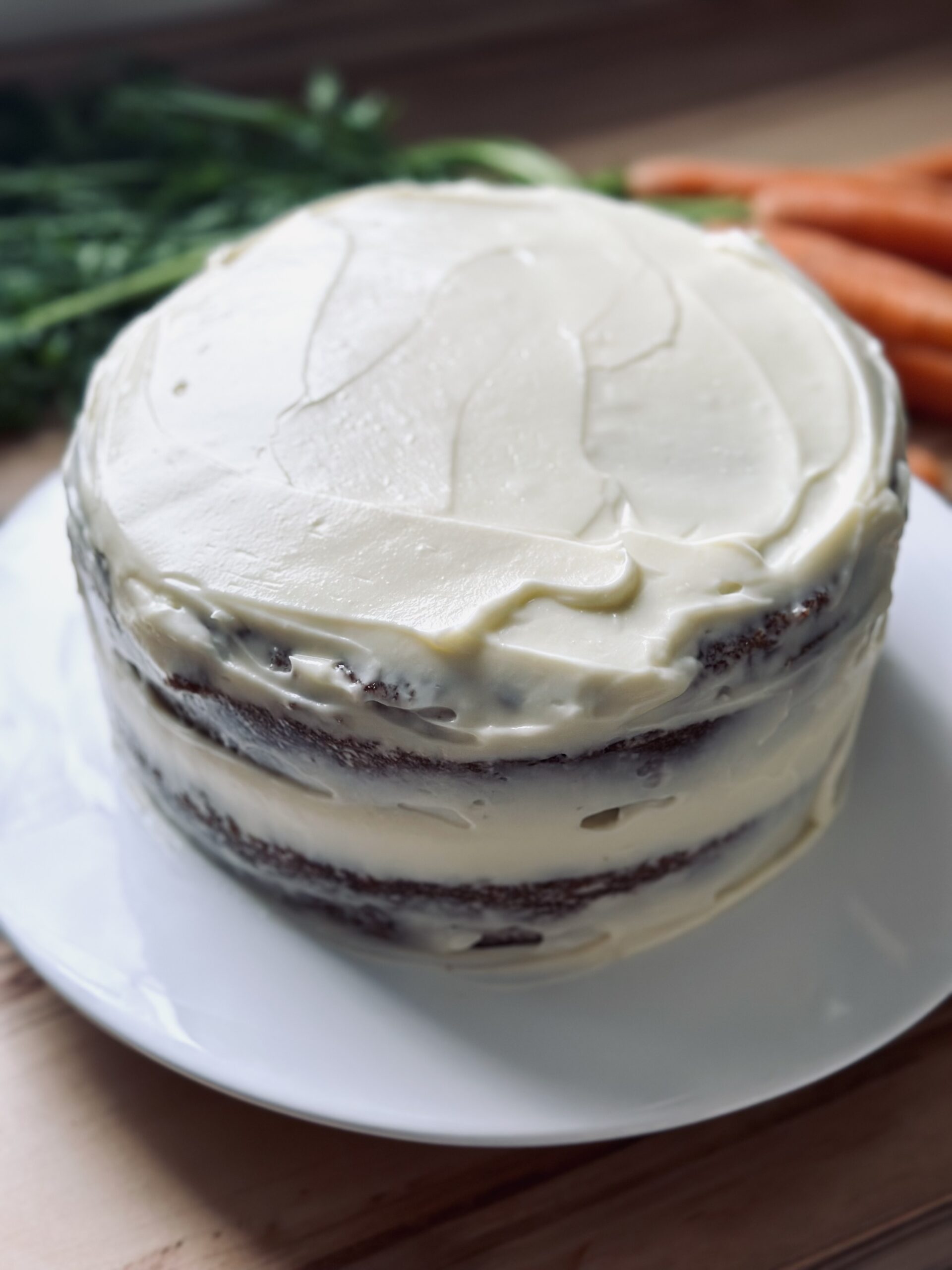 Fertiger Karottenkuchen