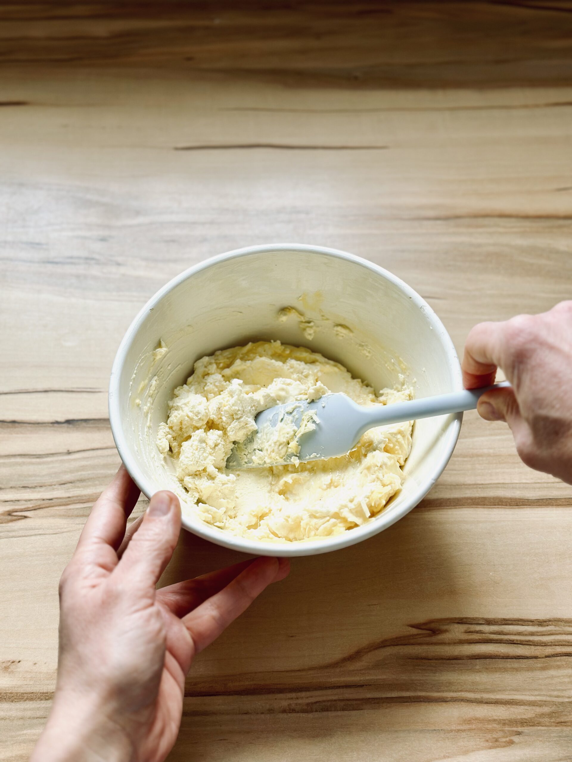 Masse gut vermischen