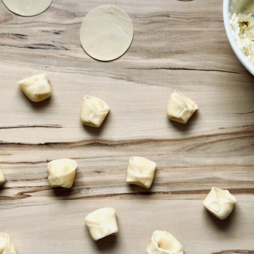 Sauerteig Käse Tortellini