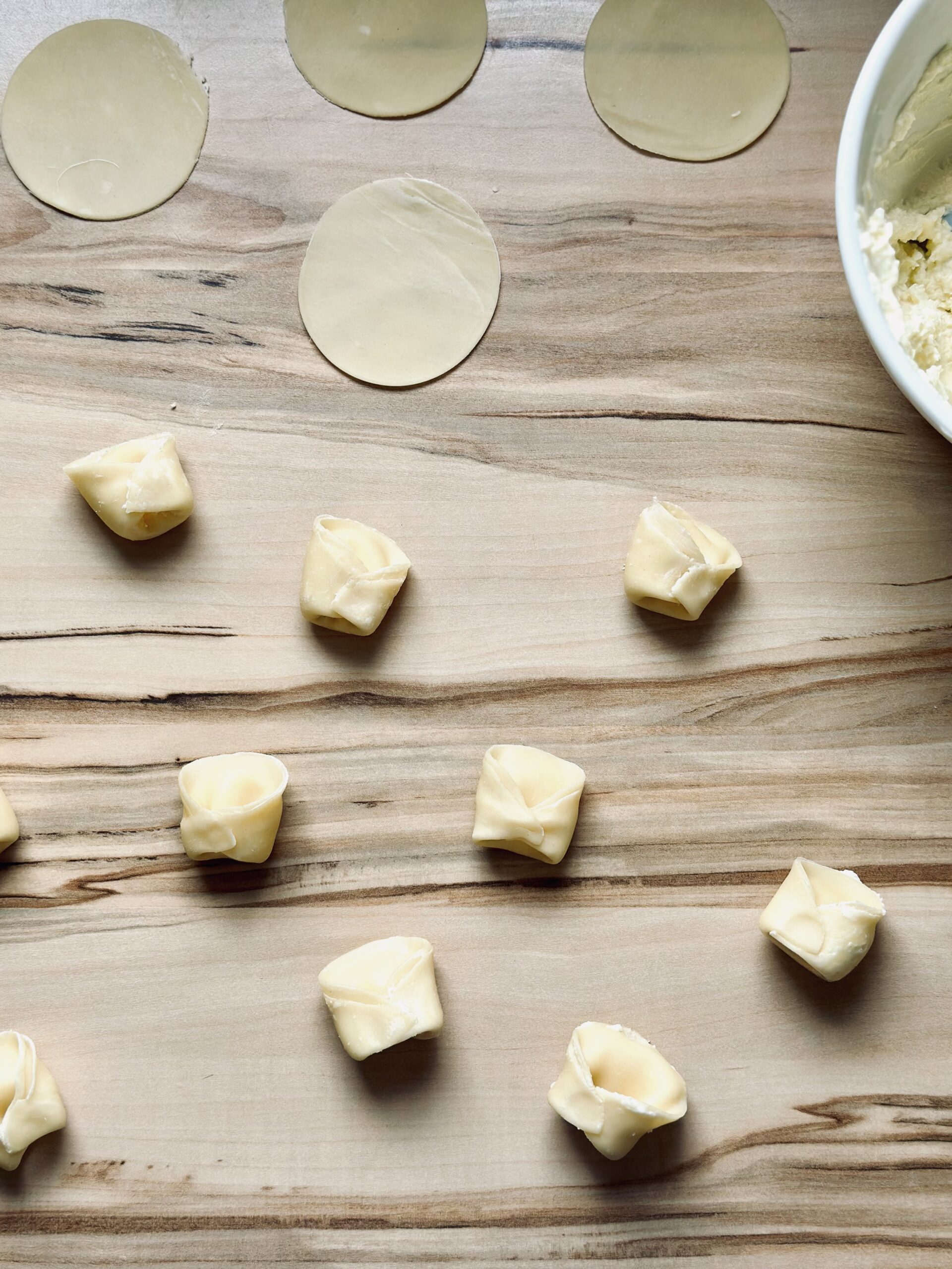 Sauerteig Käse Tortellini